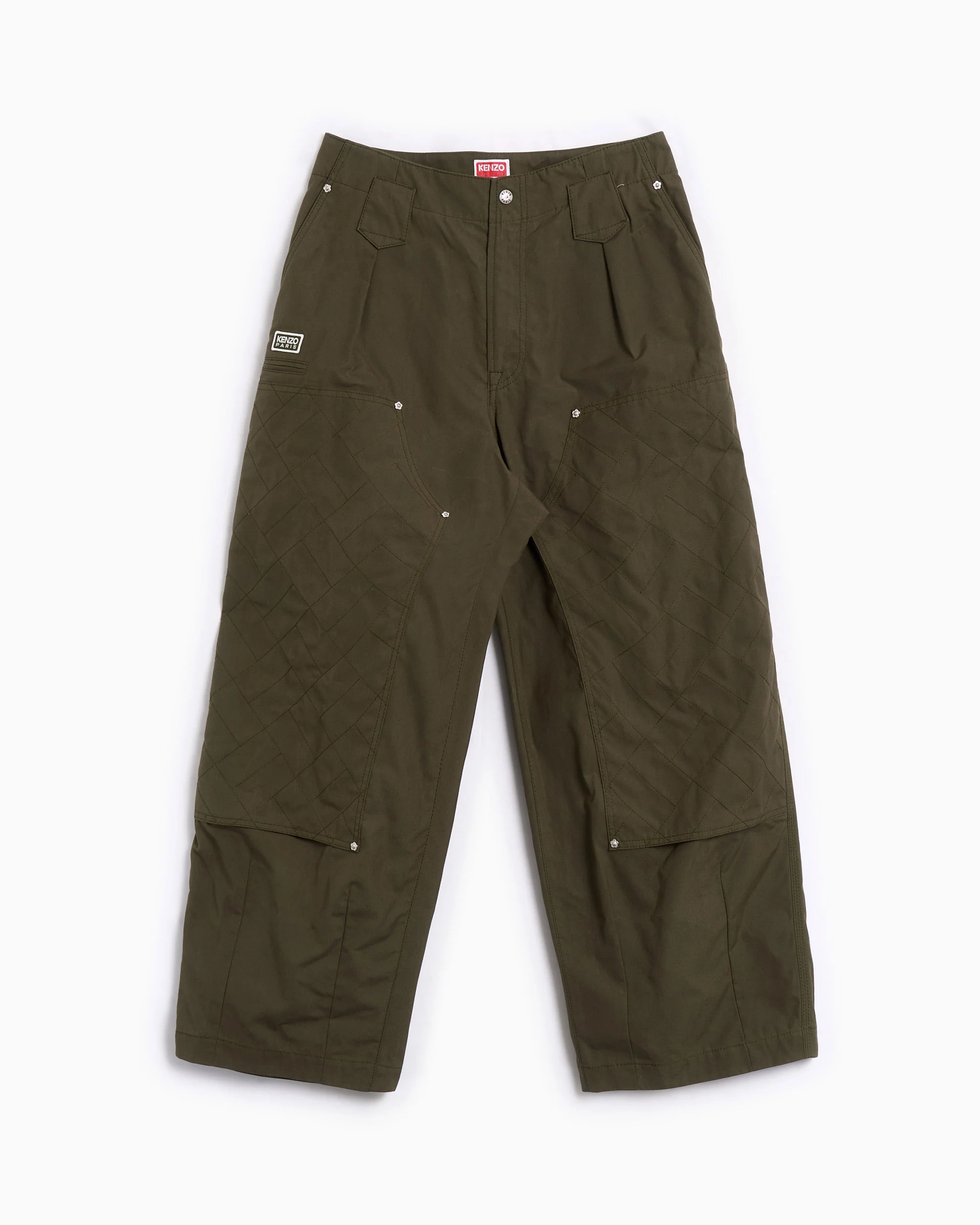 Kenzo Weave Double Knee Relaxed Herren-Hosen