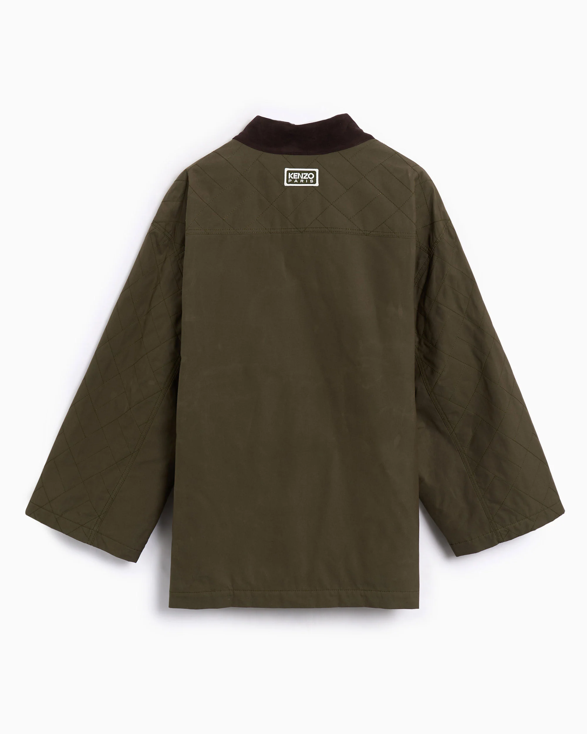 Kenzo Weave Kimono Oversize Herren-Leichte Jacke - Image 3