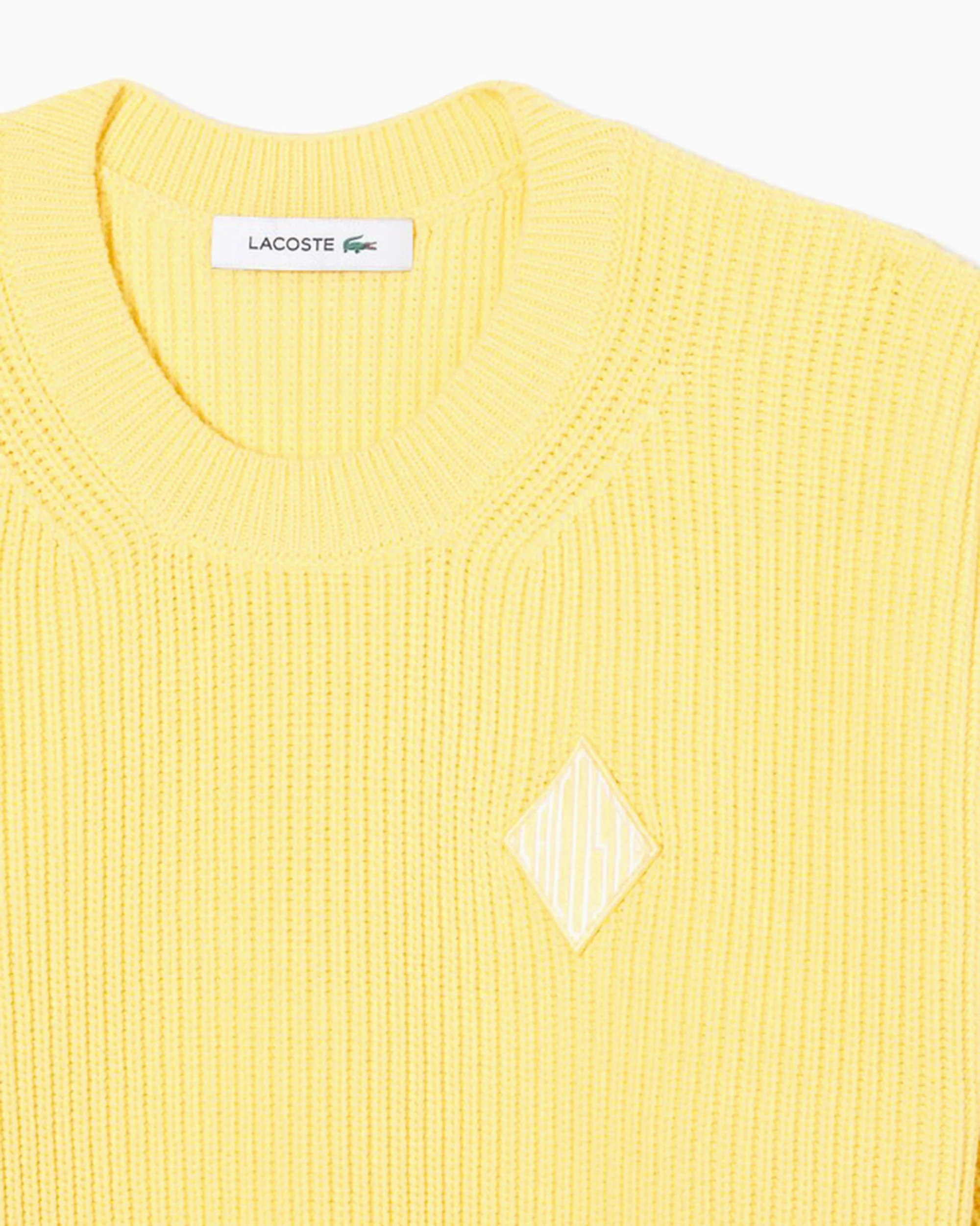 Lacoste mit Rundhalsausschnitt Relaxed Damen-Pullover - Image 5