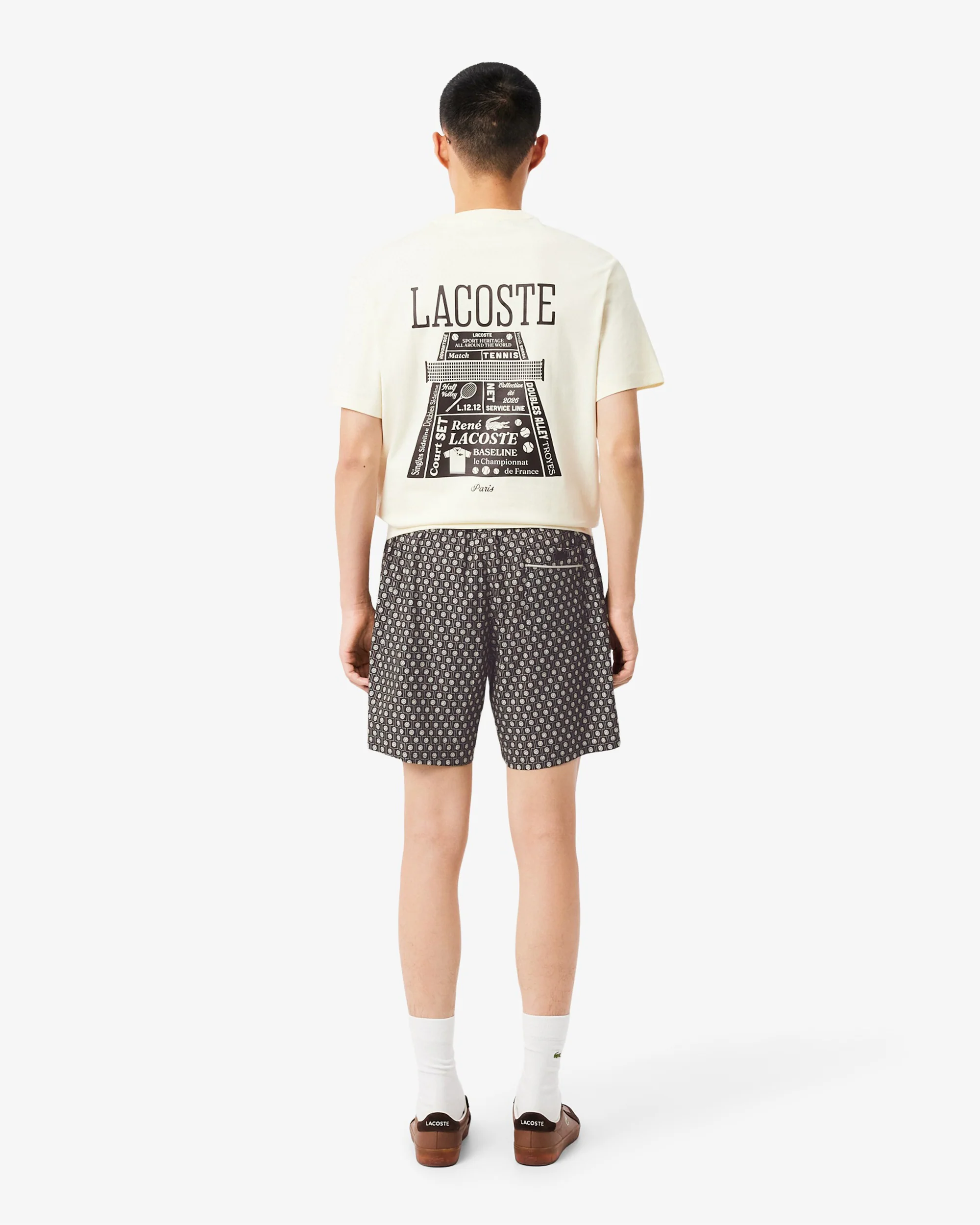 Lacoste Muster Relaxed Herren-Shorts - Image 5
