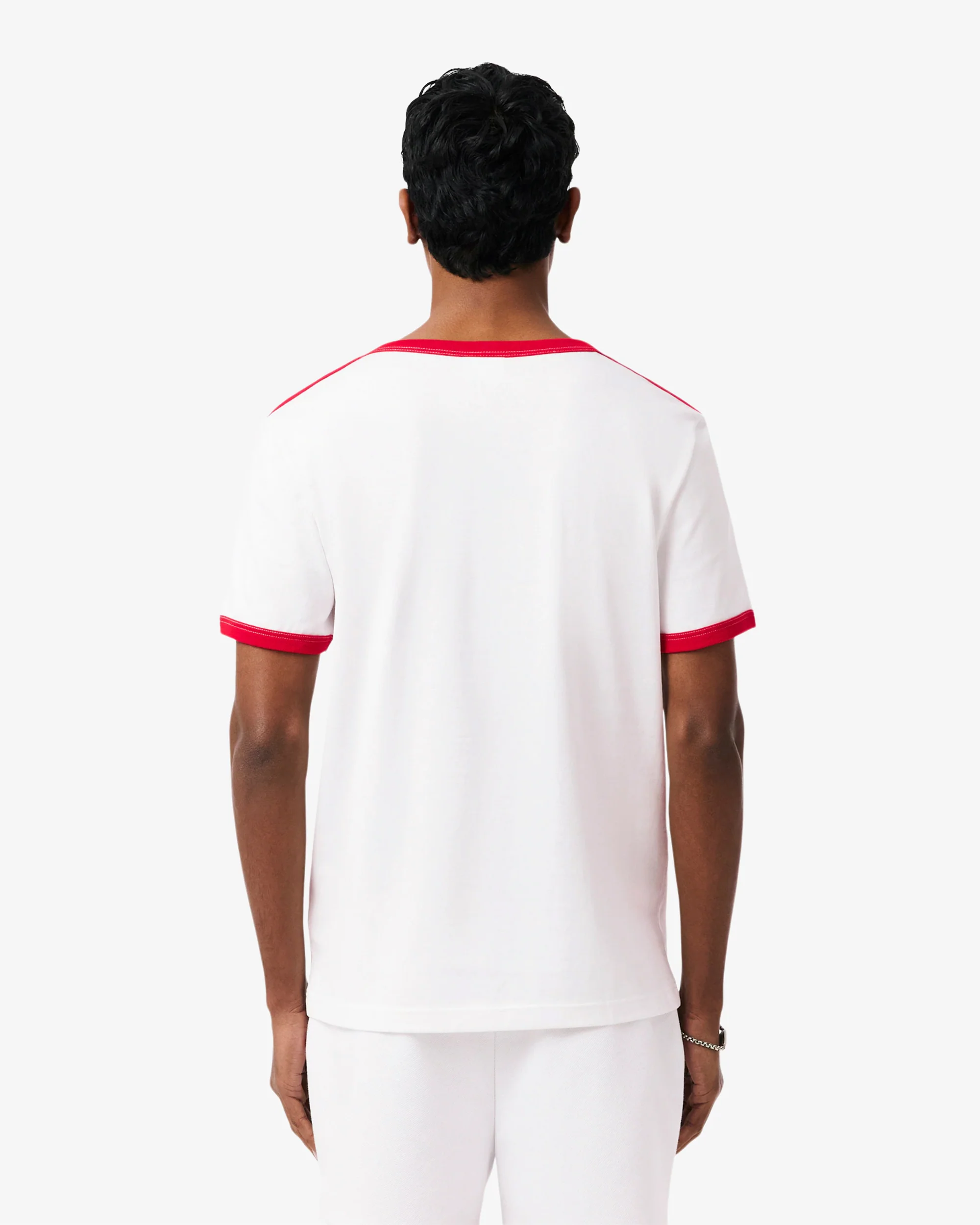 Lacoste Re-edition Herren-T-Shirt mit Logo - Image 4