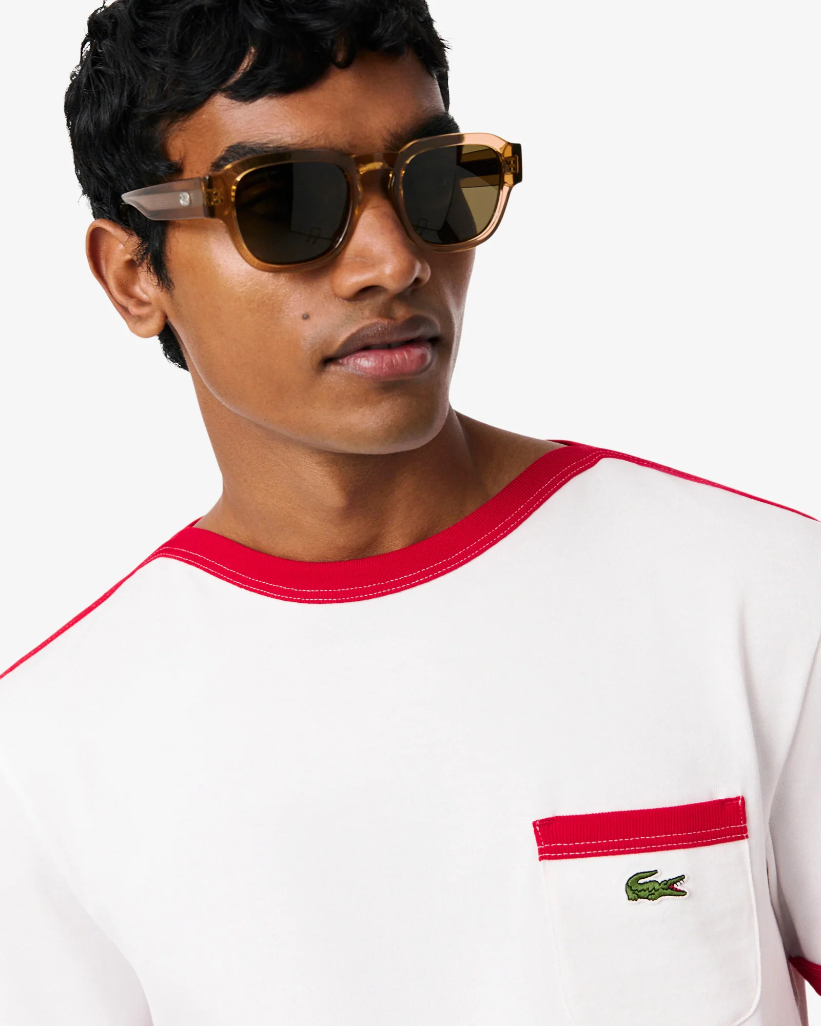 Lacoste Re-edition Herren-T-Shirt mit Logo - Image 5