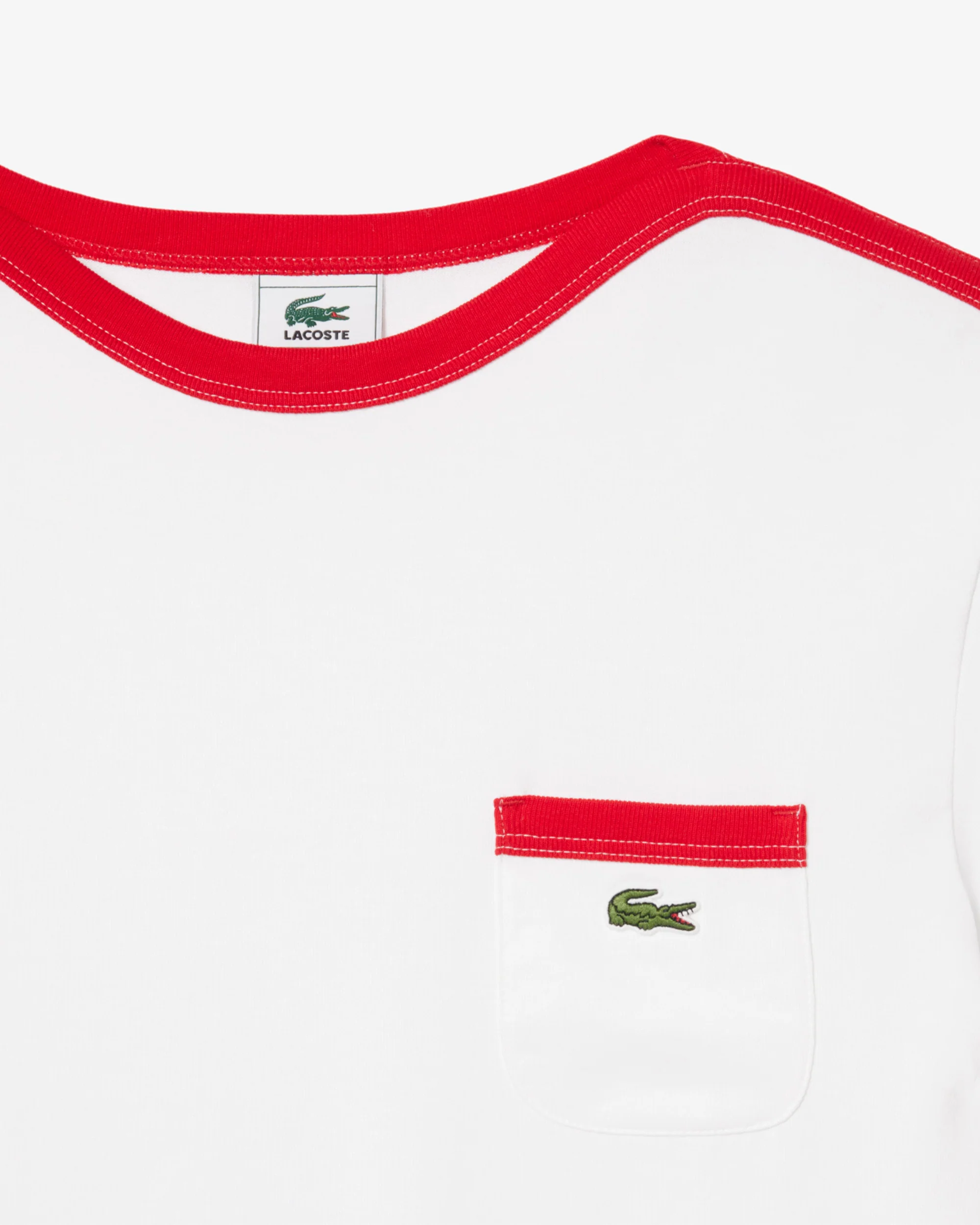 Lacoste Re-edition Herren-T-Shirt mit Logo - Image 6