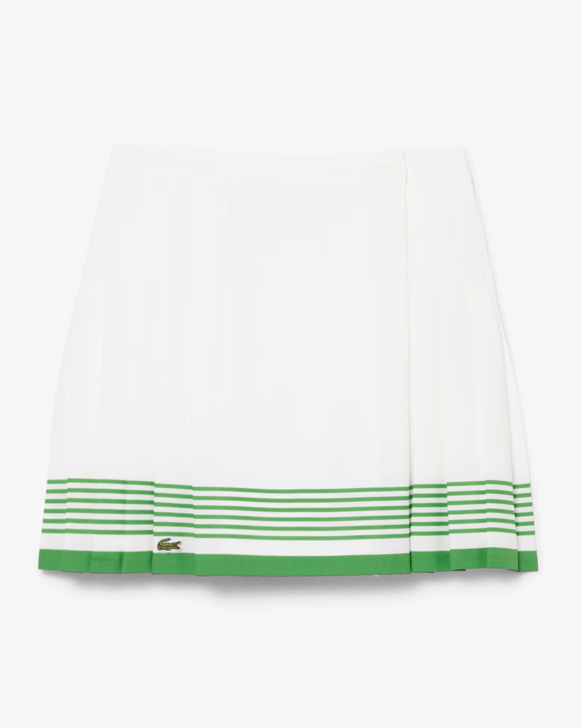 Lacoste Re-edition kurzer Damen-Rock mit Streifen