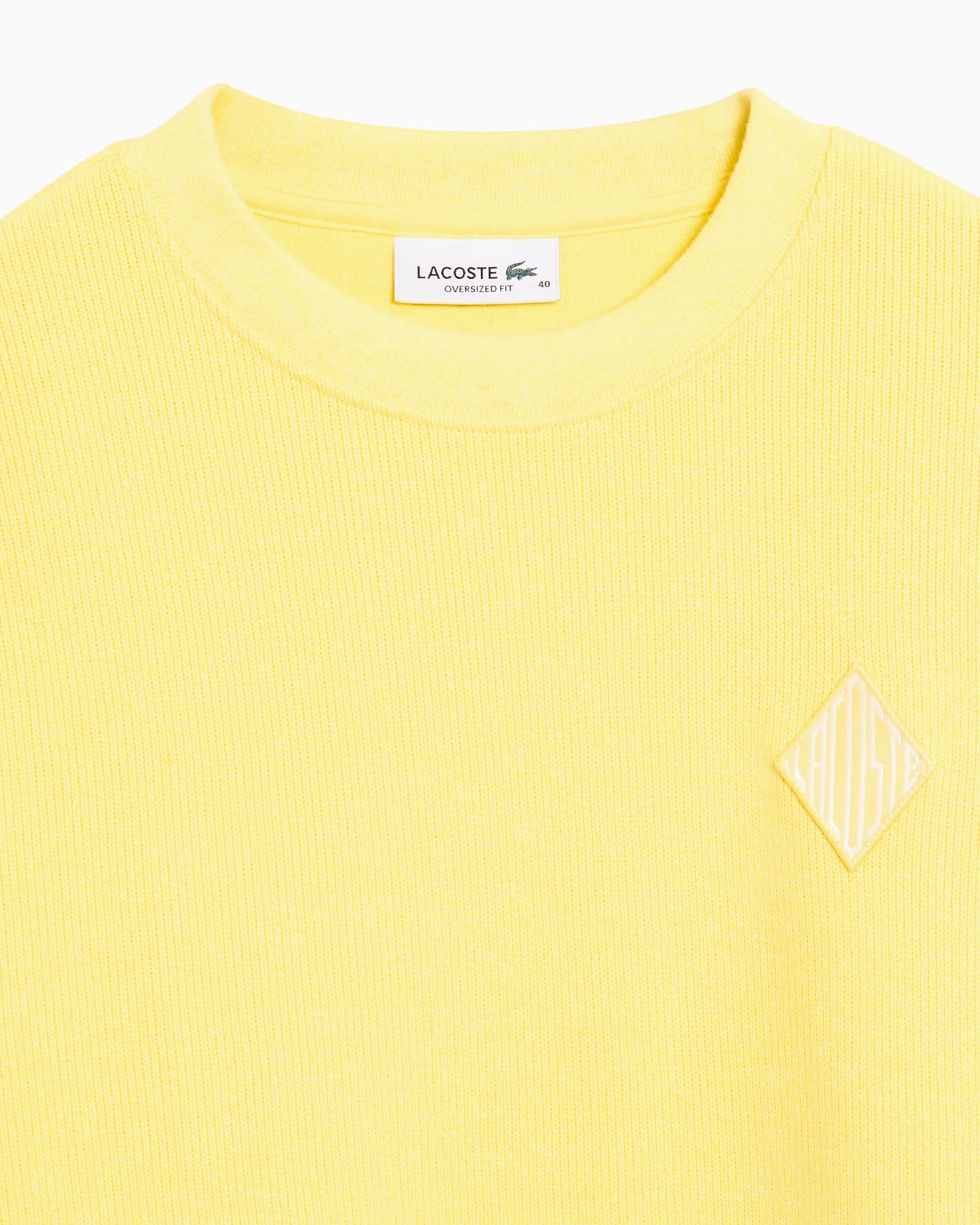 Lacoste Retro Oversize Damen-Sweatshirt mit Logo - Image 2