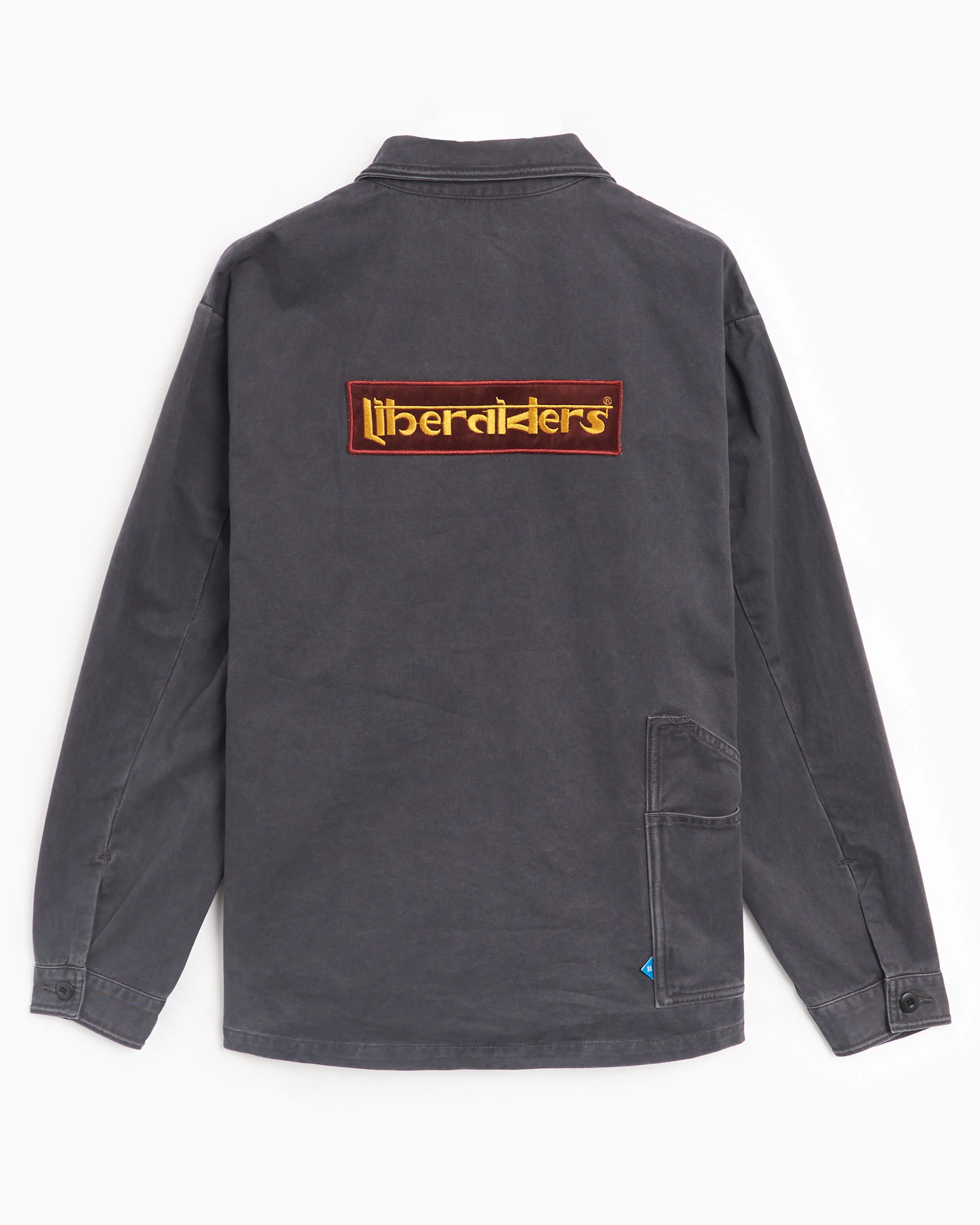 Liberaiders® Liberaiders® Men's Garment Dyed Zip Jacket Herren-Leichte Jacke - Image 3