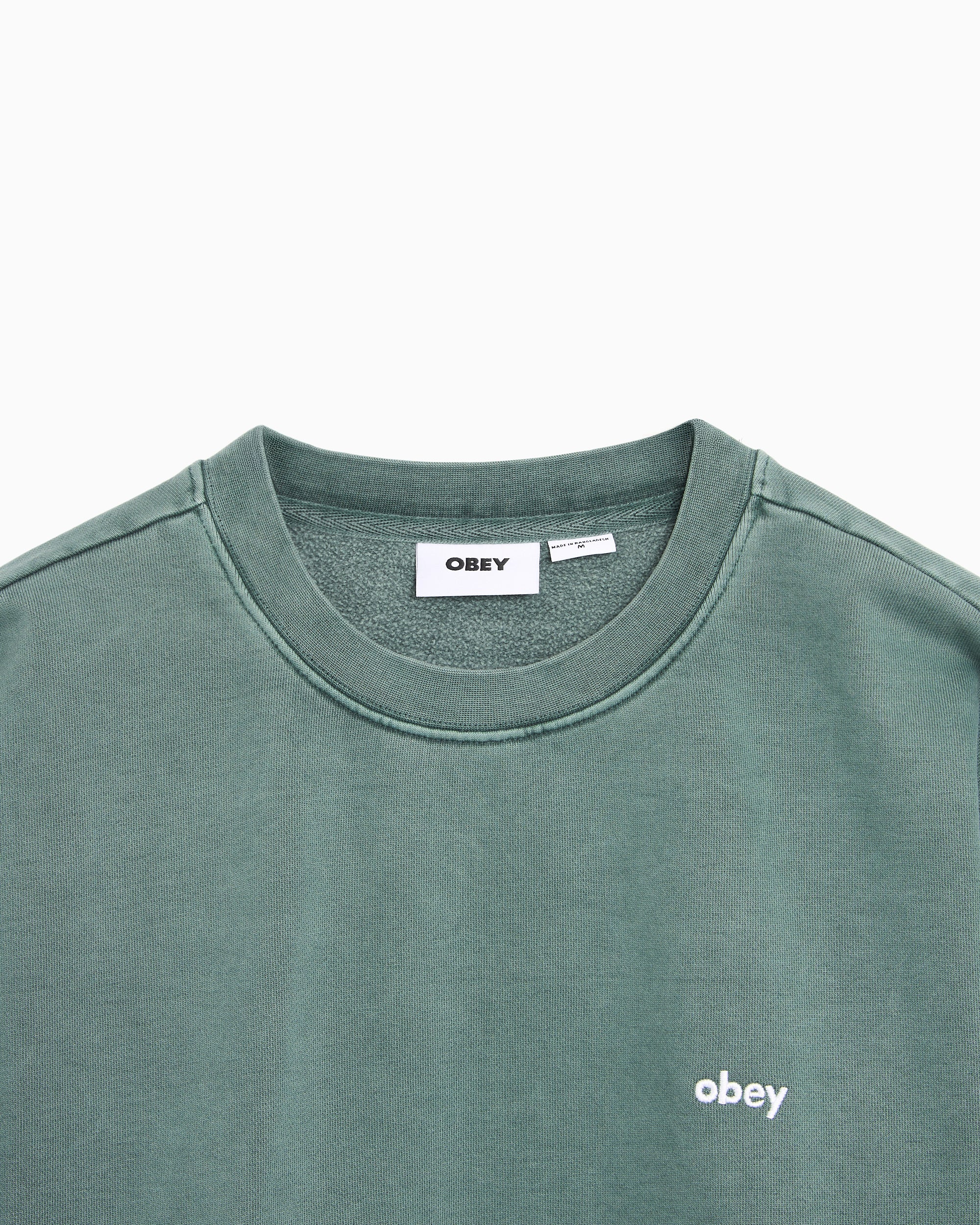 OBEY Clothing Lowercase Pigment Relaxed Herren-Sweatshirt mit Logo - Image 2