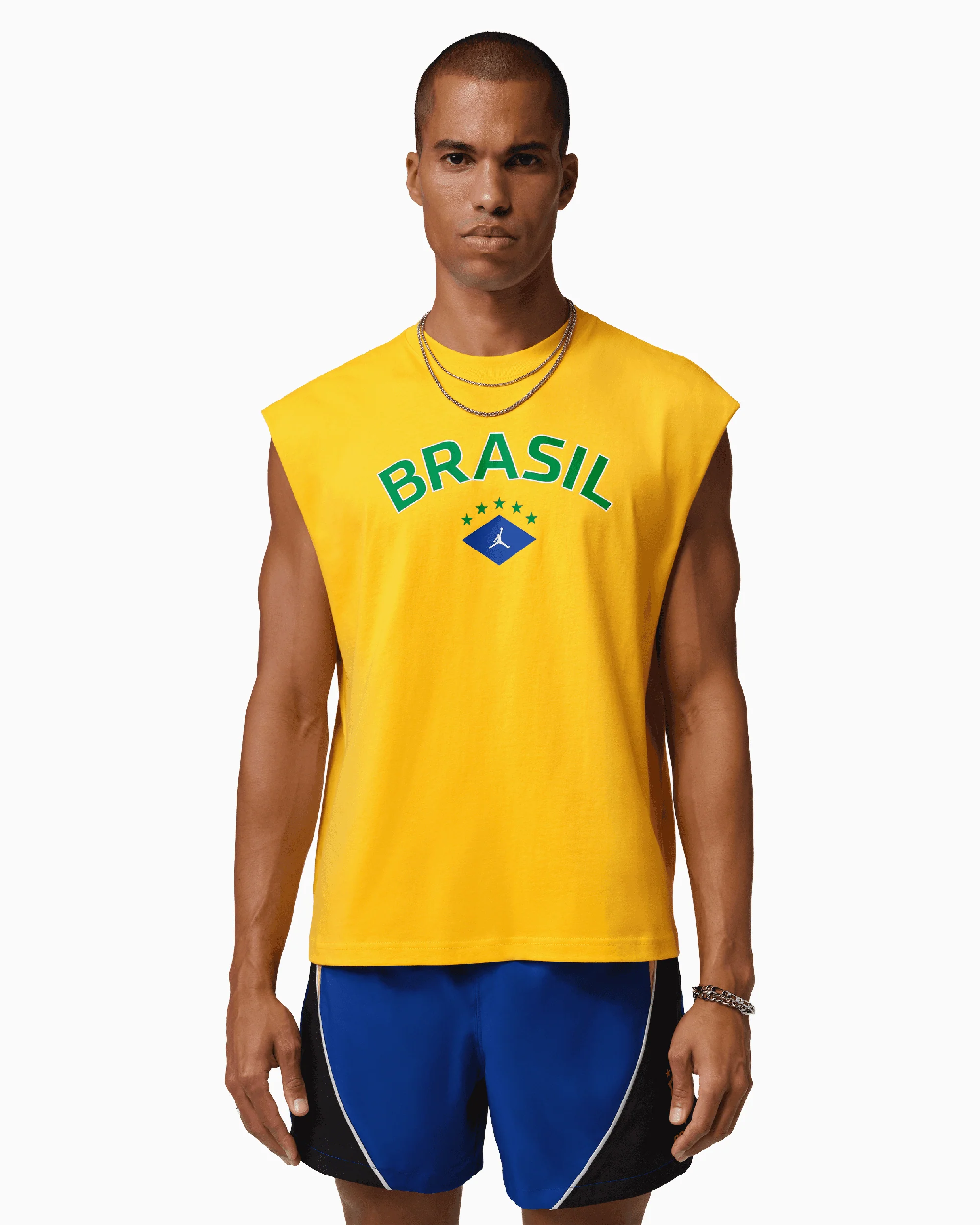 Jordan Brasil Ärmellos Relaxed Herren-T-Shirt mit Logo