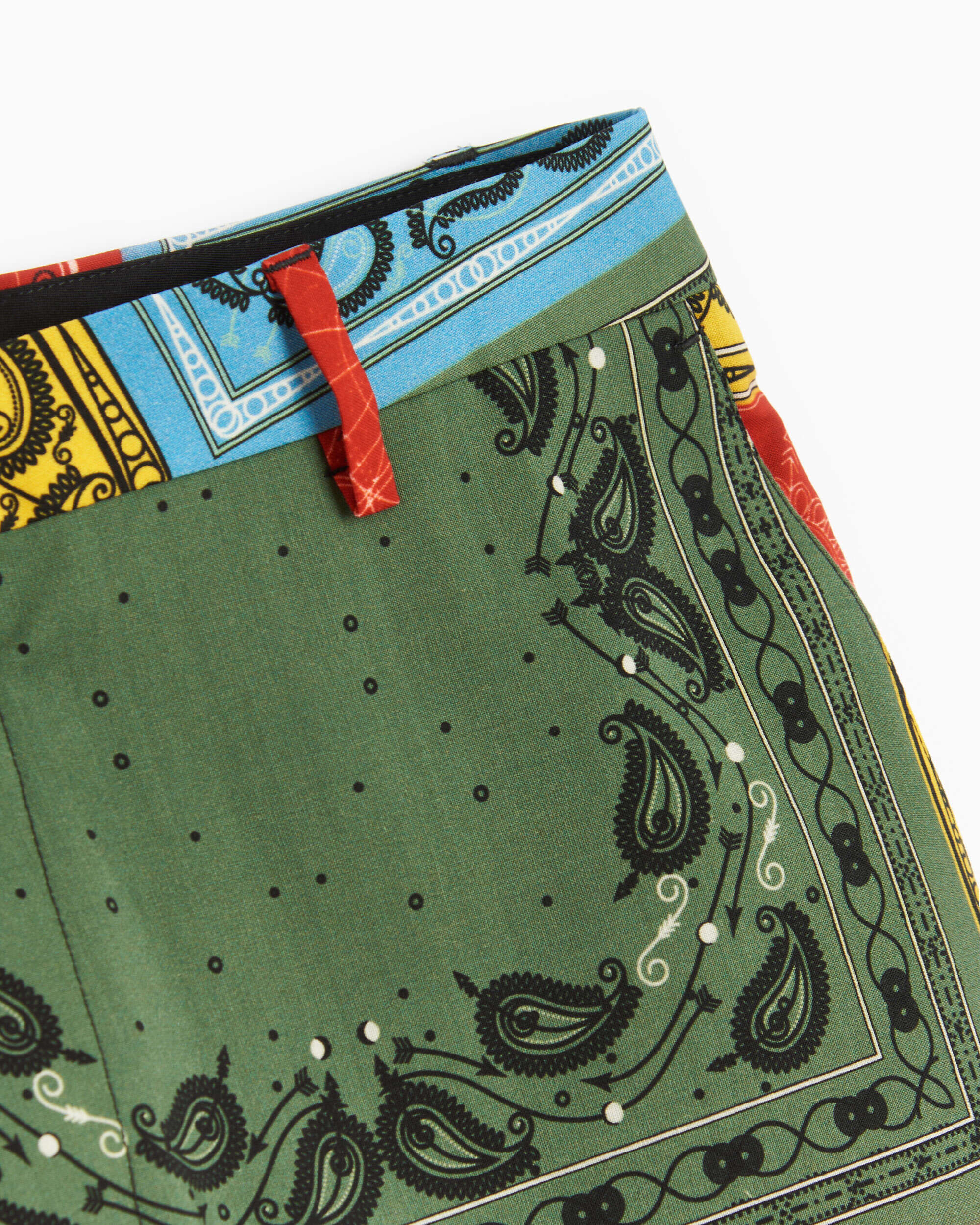 Marcelo Burlon Bandana Men's Allover Printed Straight Leg Pants Herren-Hosen - Image 4