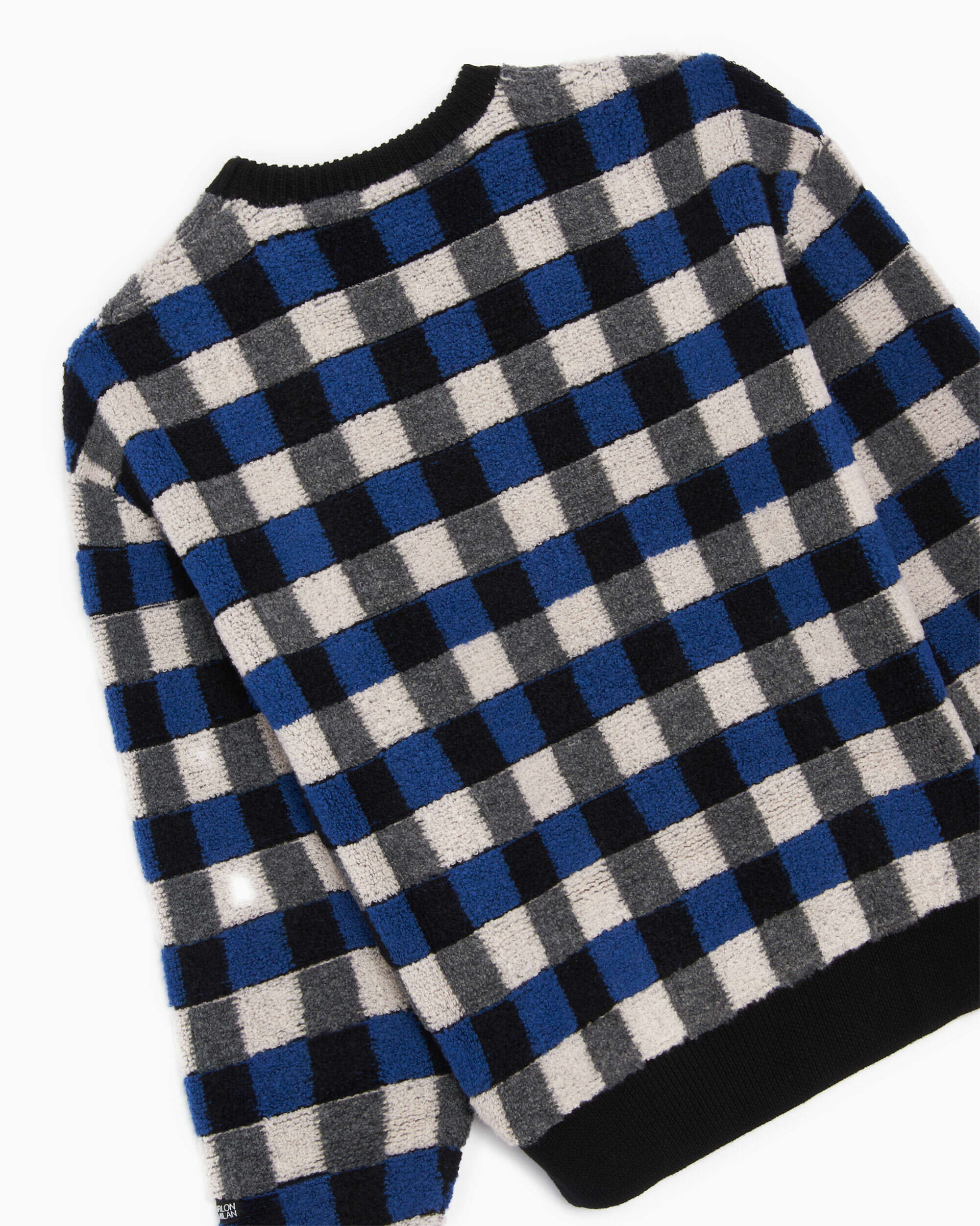 Marcelo Burlon Checkerboard Kinit Basic Men's Sweatshirt Herren-Sweatshirt - Image 3