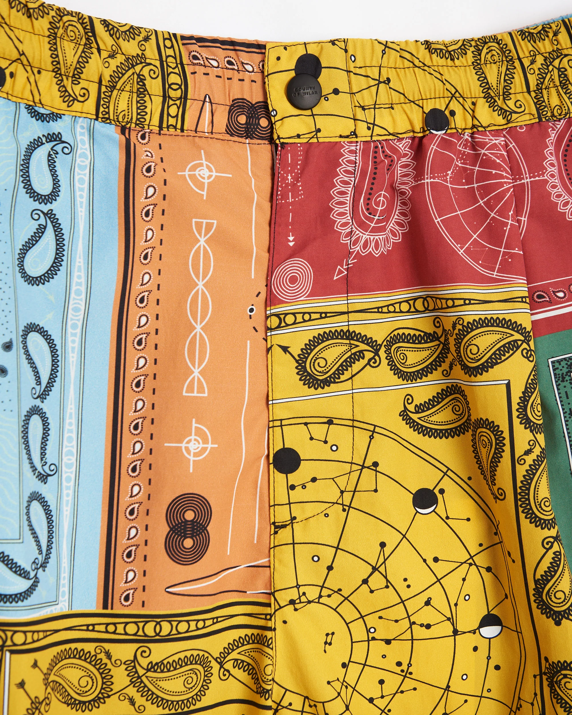Marcelo Burlon County of Milan All Over Bandana Men's Nylon Shorts Herren-Shorts - Image 2
