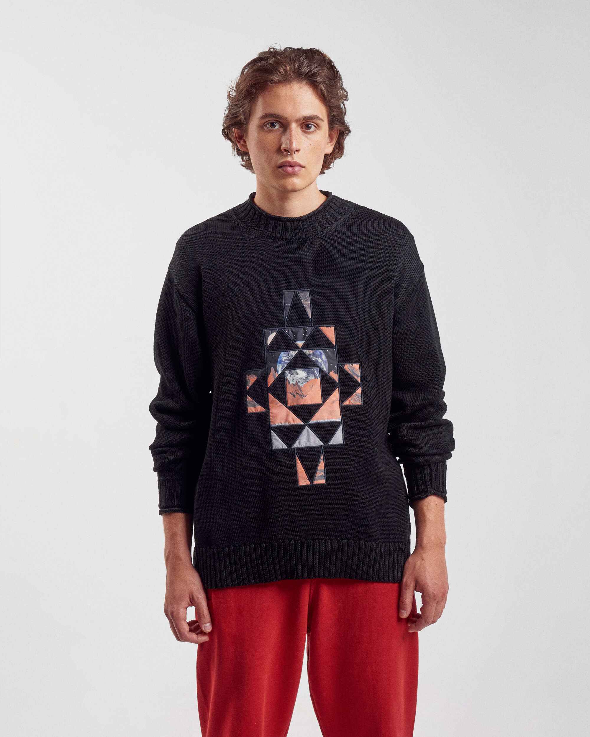 Marcelo Burlon County Of Milan Galaxy Cross Men's Sweater Herren-Pullover - Image 2