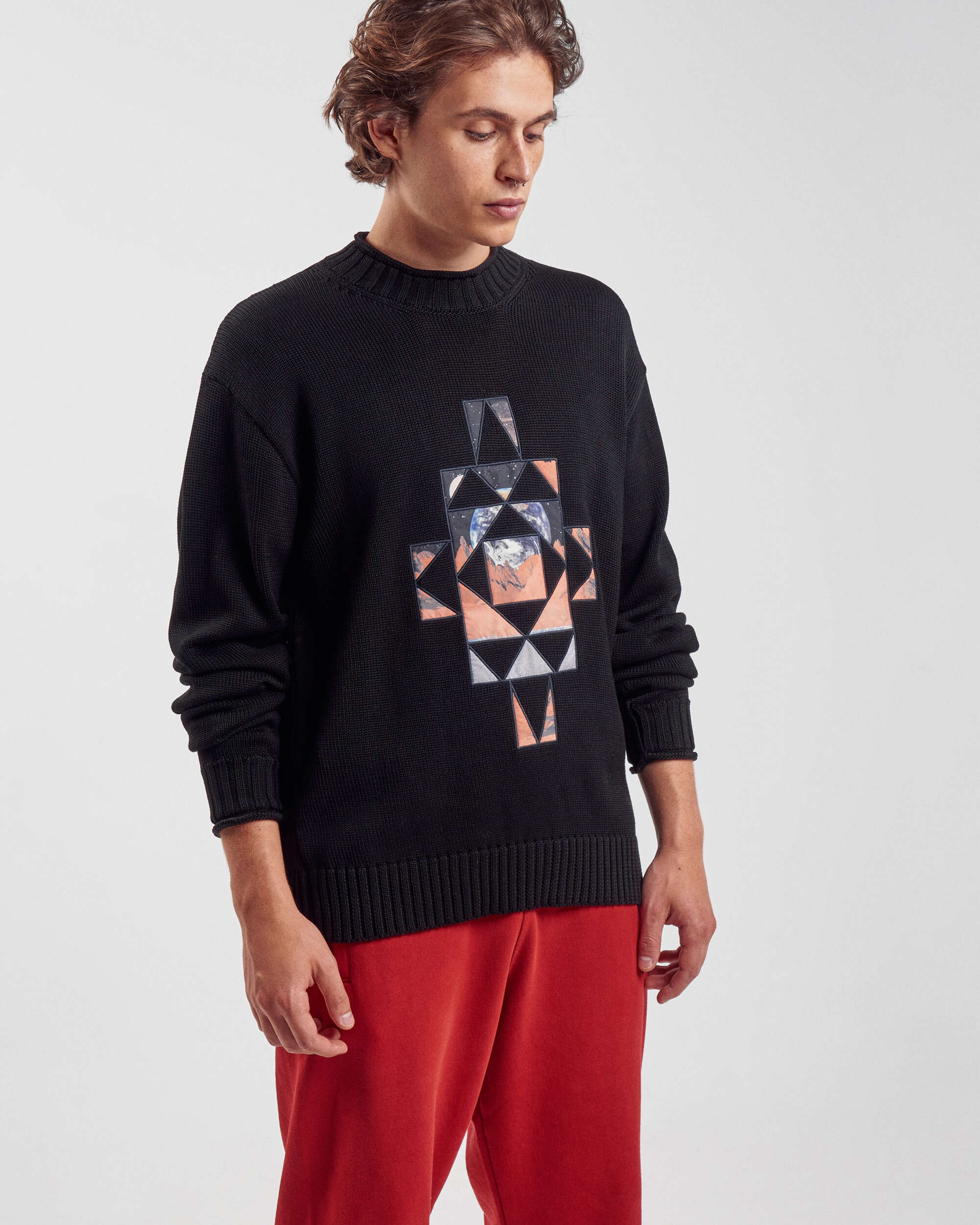 Marcelo Burlon County Of Milan Galaxy Cross Men's Sweater Herren-Pullover - Image 4