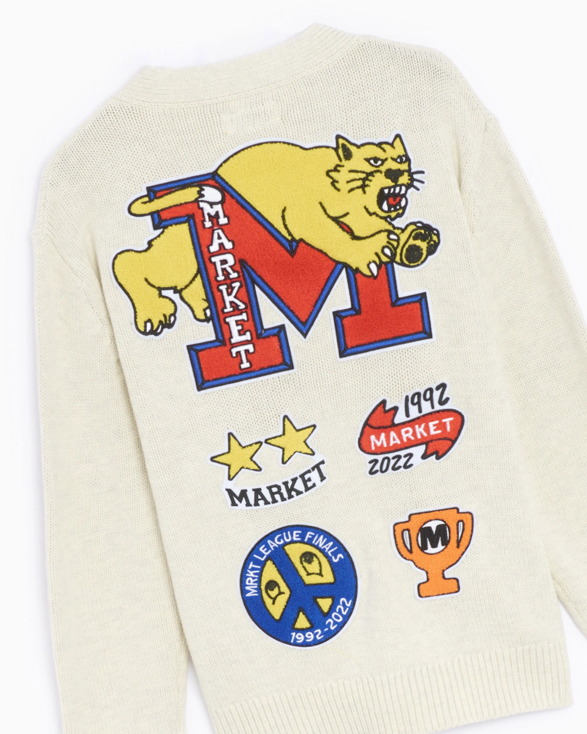 MARKET State Champs Men's Cardigan Herren-Jacke - Image 3