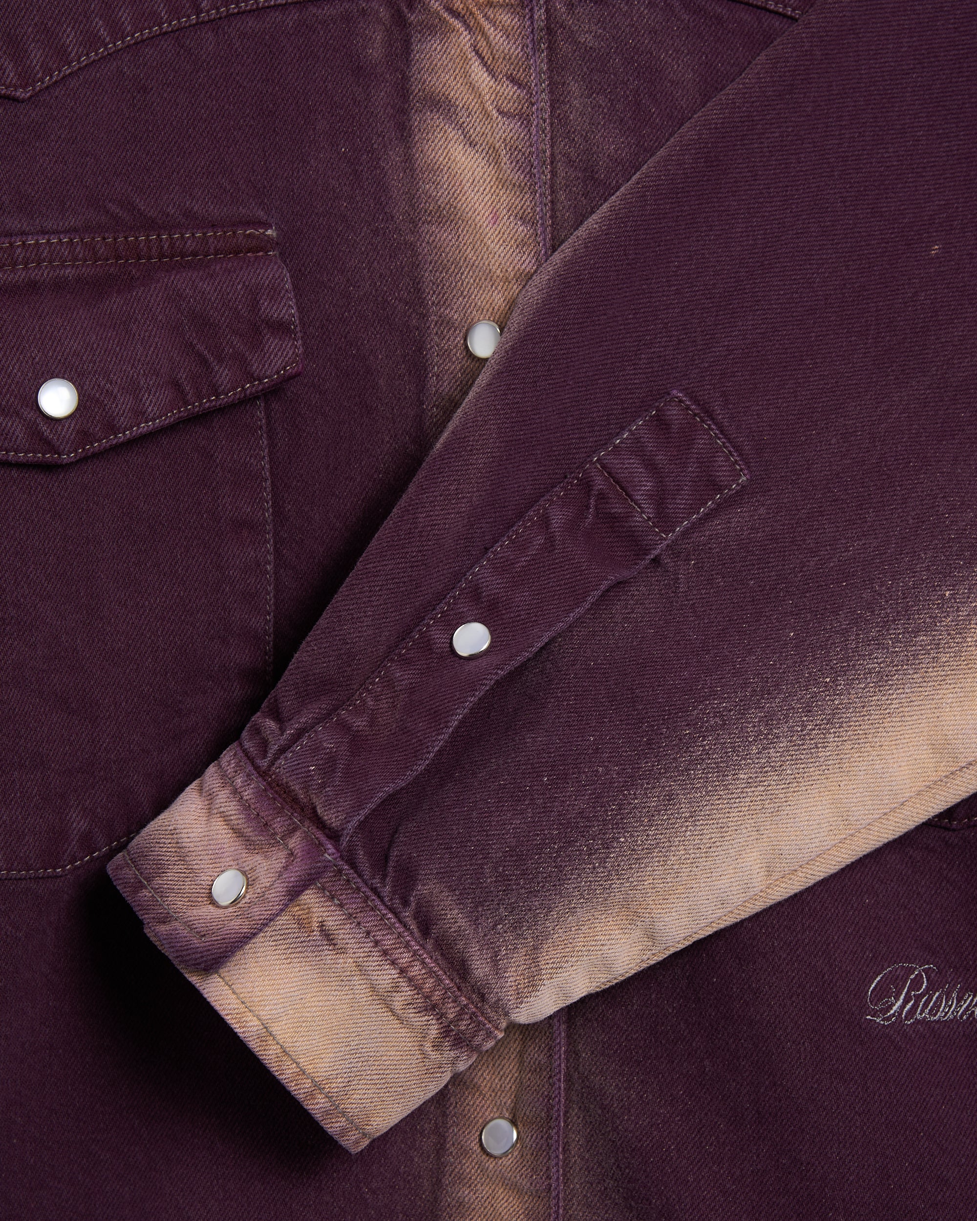 Rassvet Shadow Wash Denim Relaxed Herren-Overshirt - Image 4