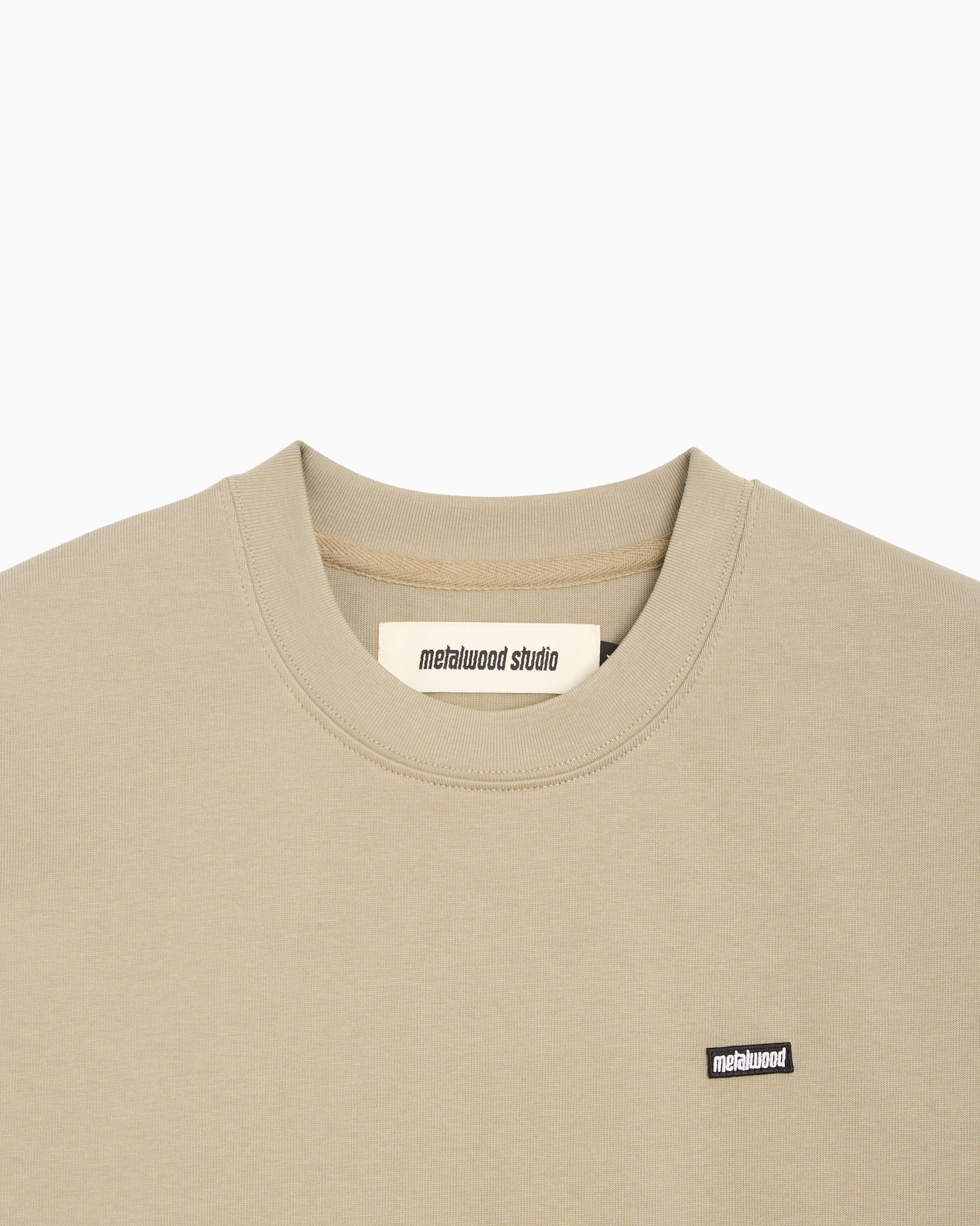 Metalwood Mini Metal Oversize Herren-T-Shirt mit Logo - Image 2