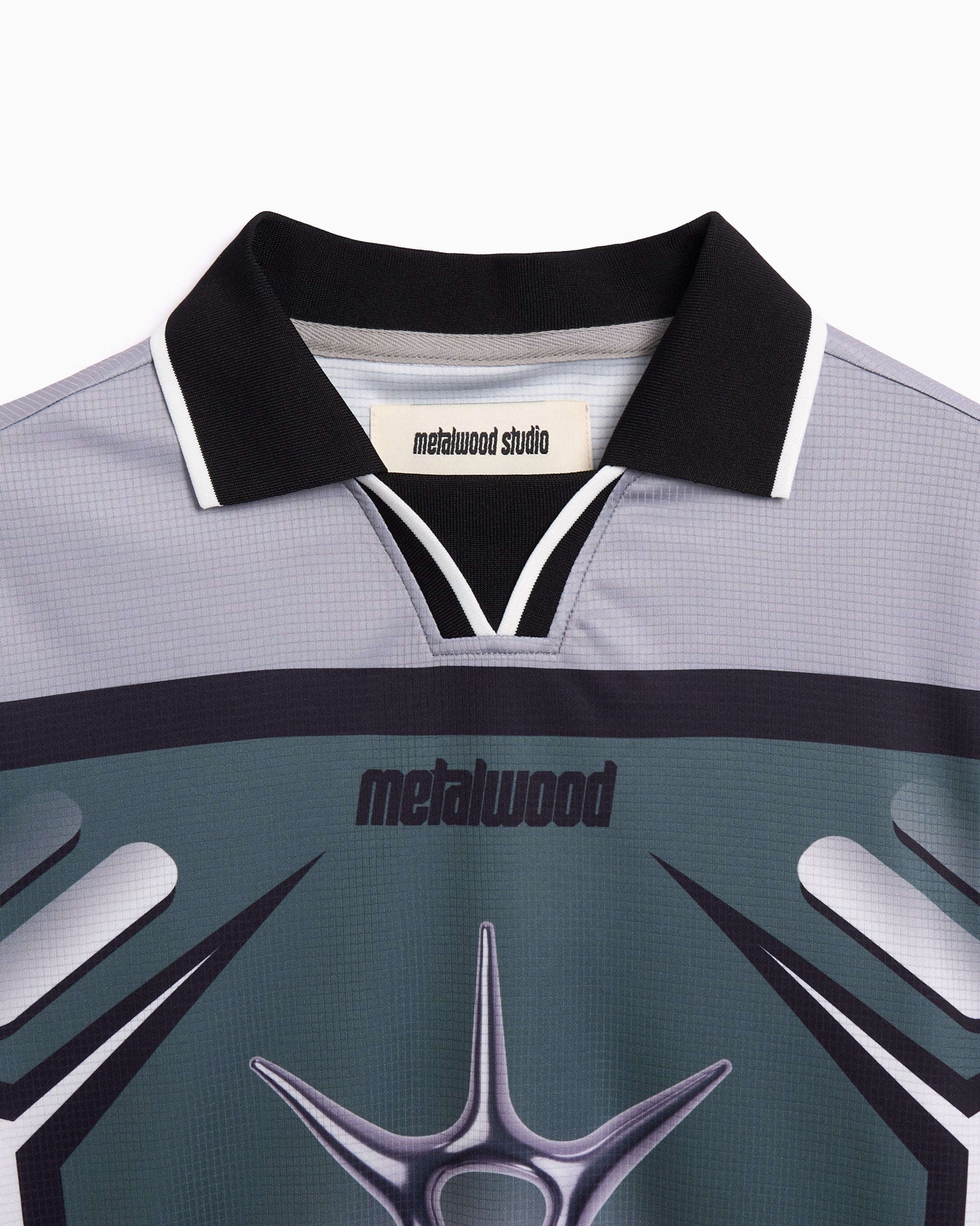 Metalwood Mox-Games Herren-Jersey T-Shirt mit Grafik und mit langen Ärmeln - Image 4