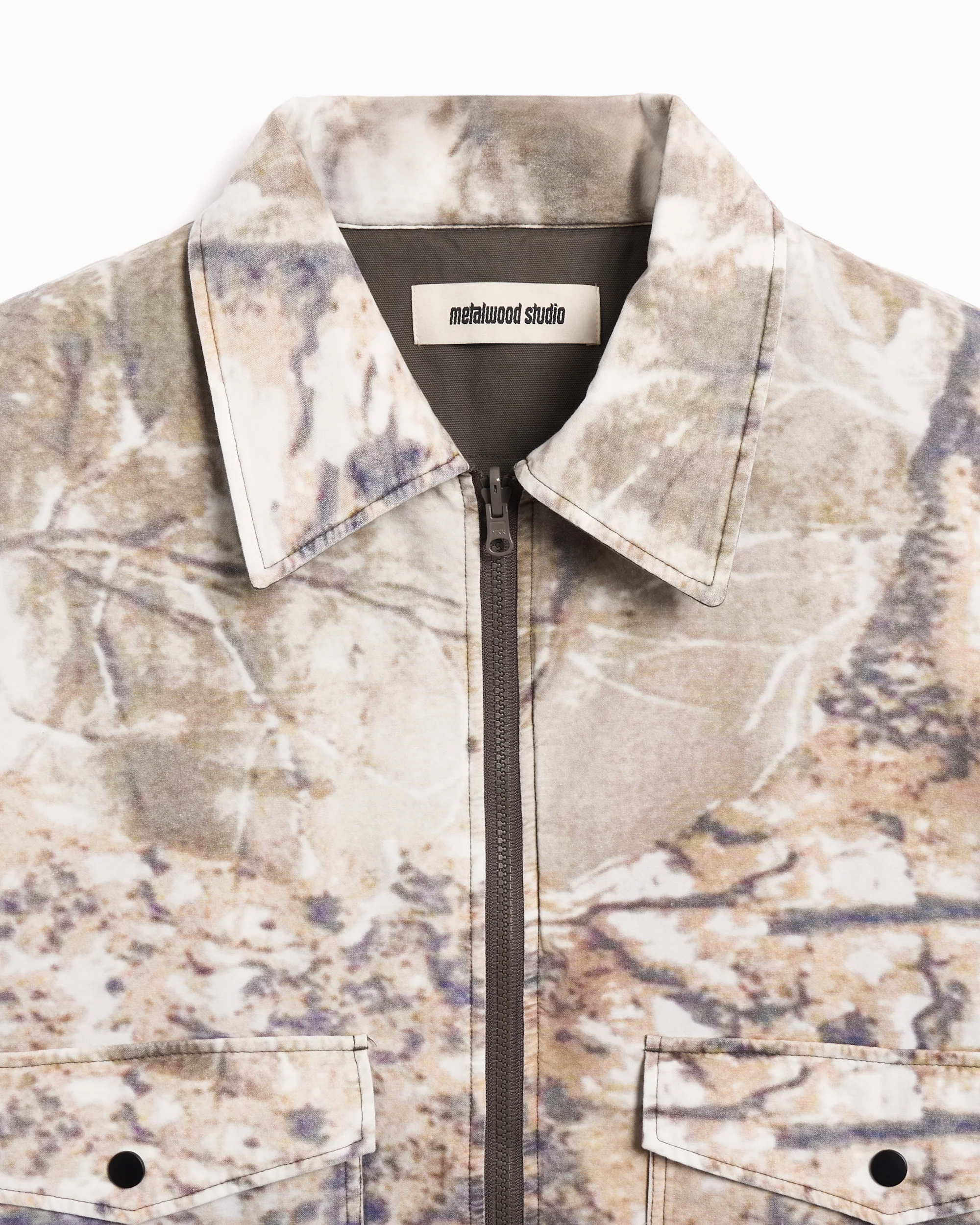 Metalwood Poly Filled Reversible Herren-Weste - Image 3