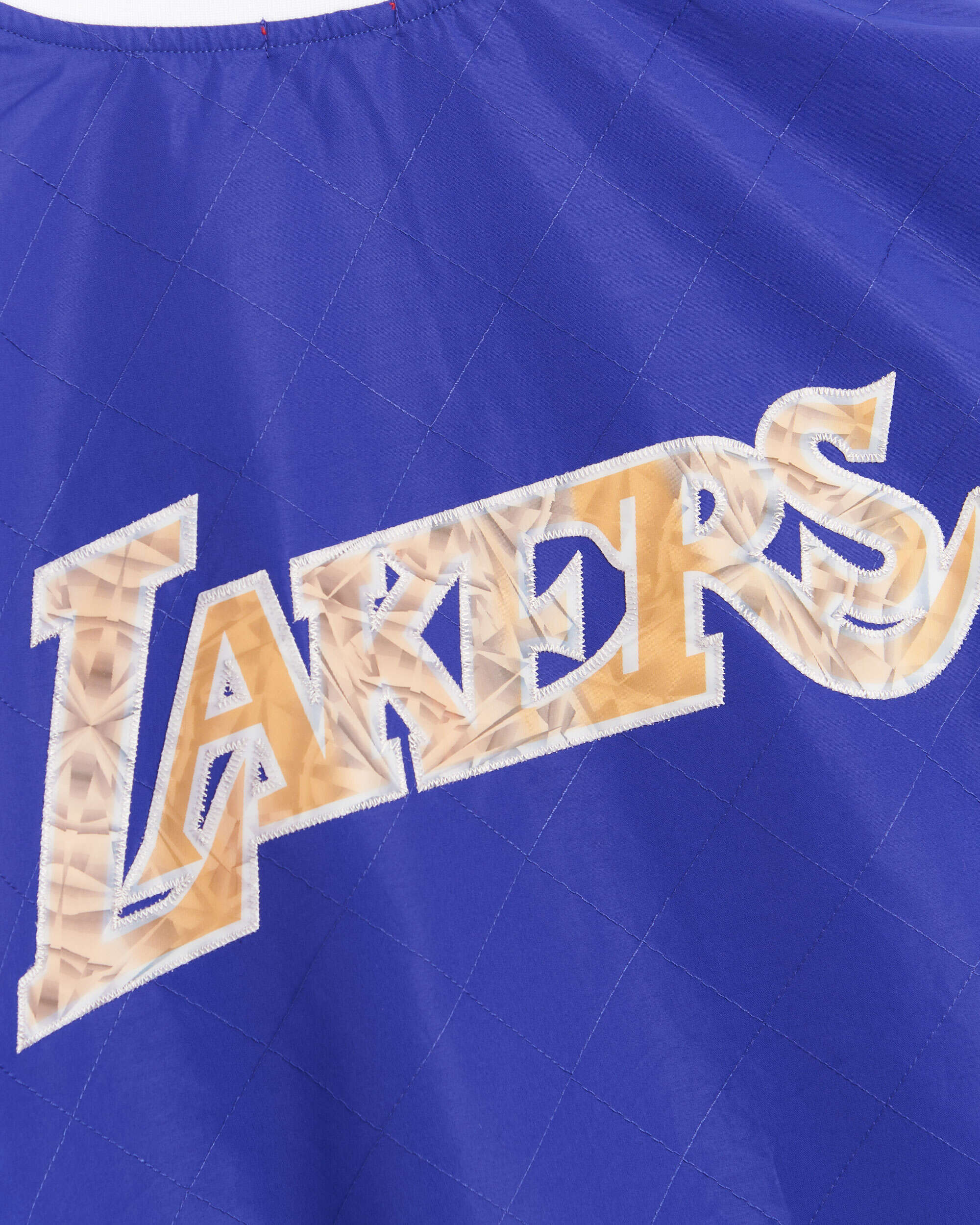 Mitchell & Ness 75th Anniversary Los Angeles Lakers Men's Warm Up Jacket Herren-Jacke - Image 5