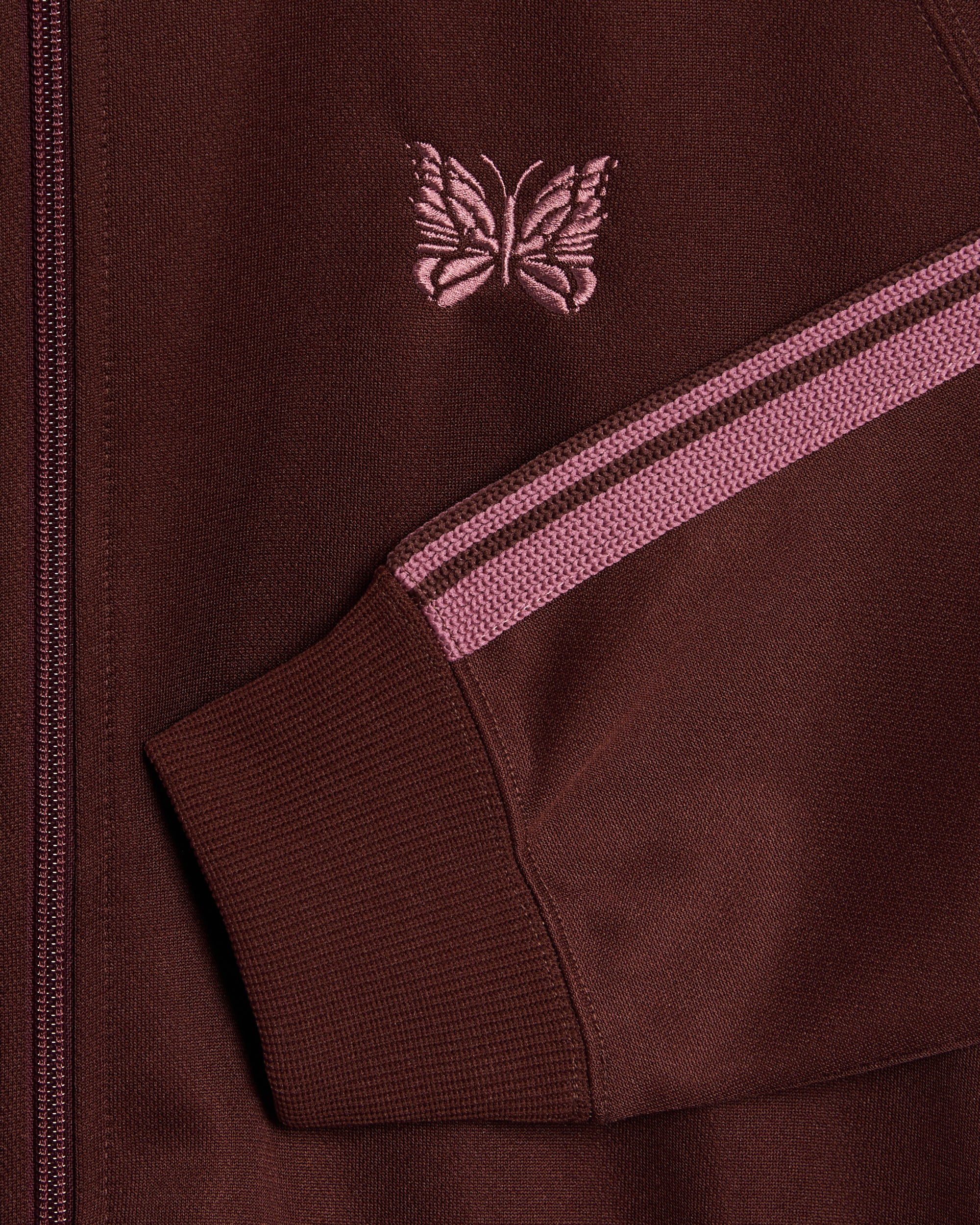 Needles Poly Smooth Herren-Trainingsjacke mit Logo - Image 4