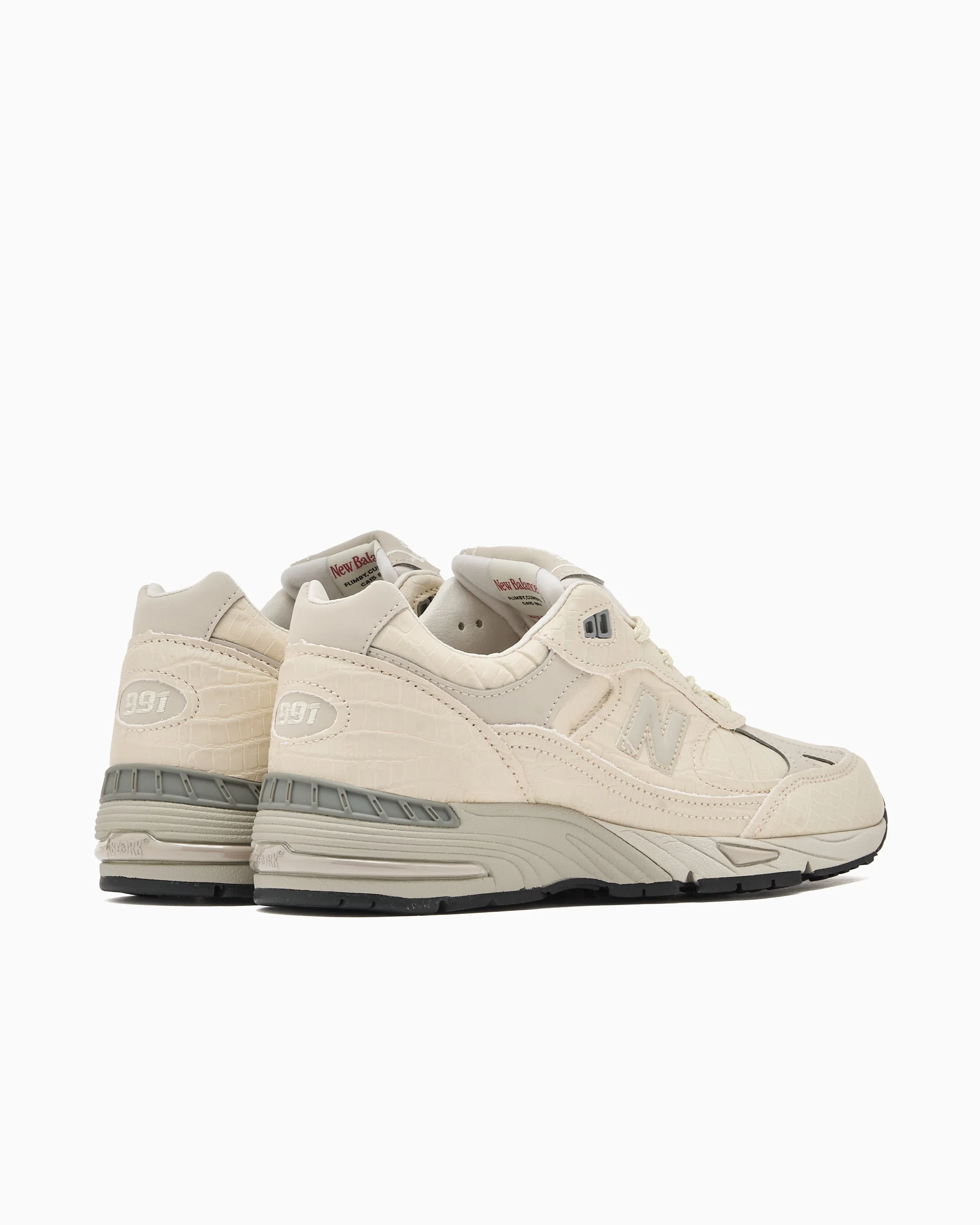 New Balance Women's W991v1 Croc Skin "Made in UK" - Image 6