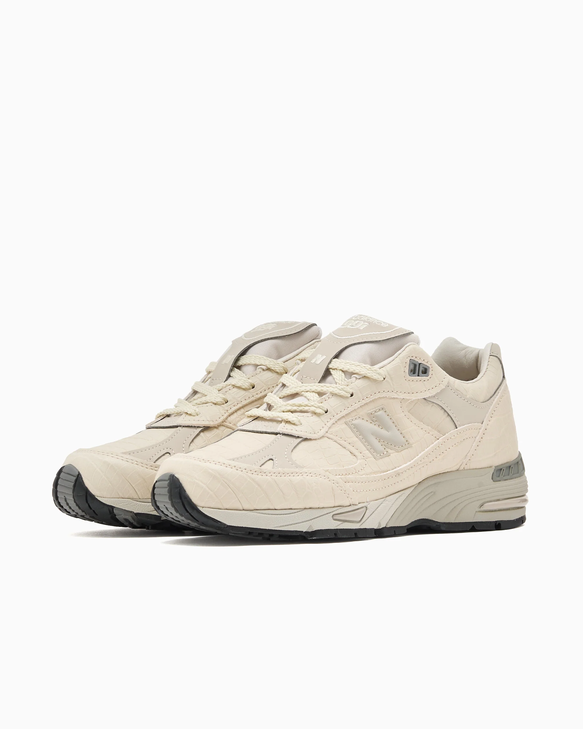 New Balance Women's W991v1 Croc Skin "Made in UK" - Image 7