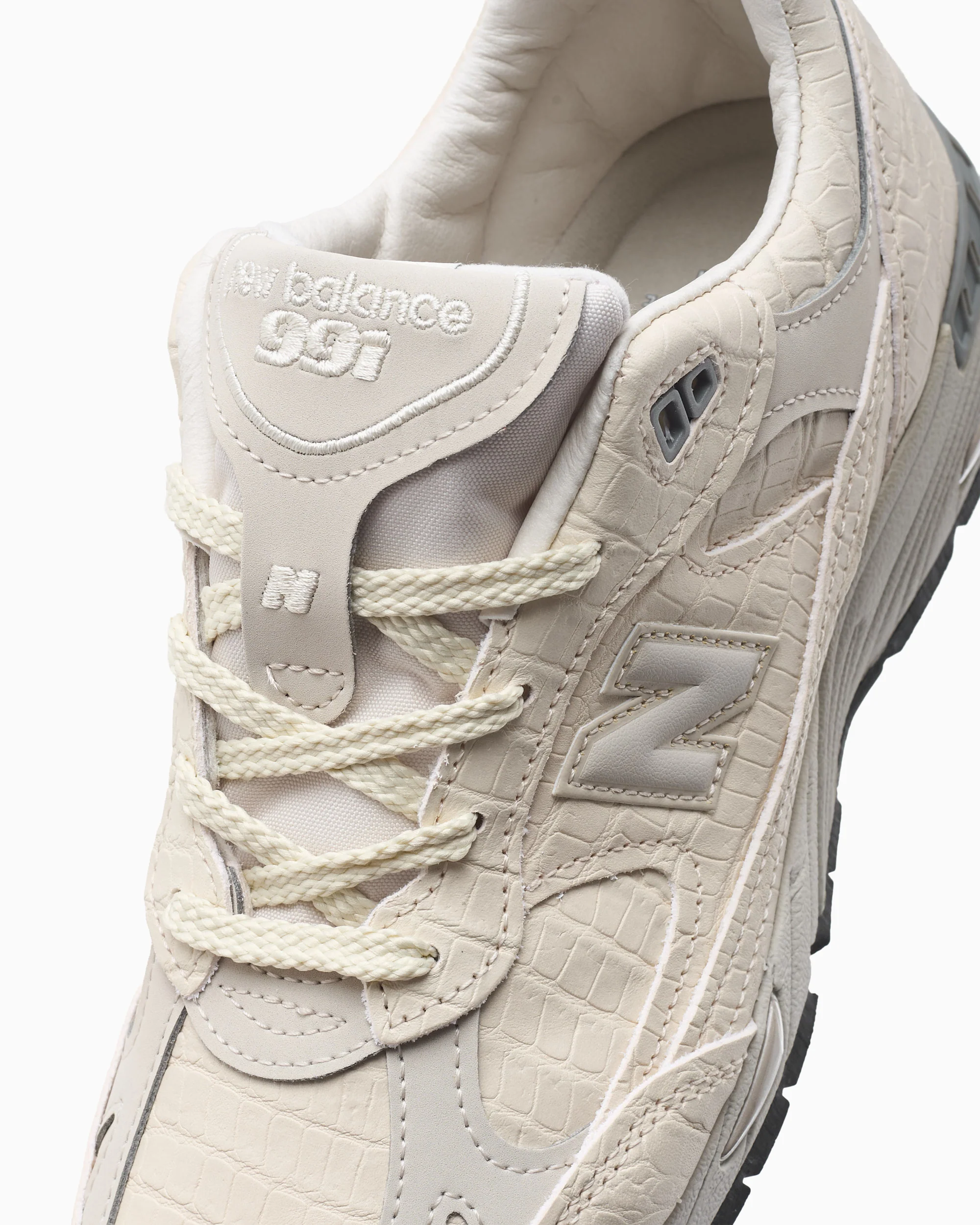 New Balance Women's W991v1 Croc Skin "Made in UK" - Image 9