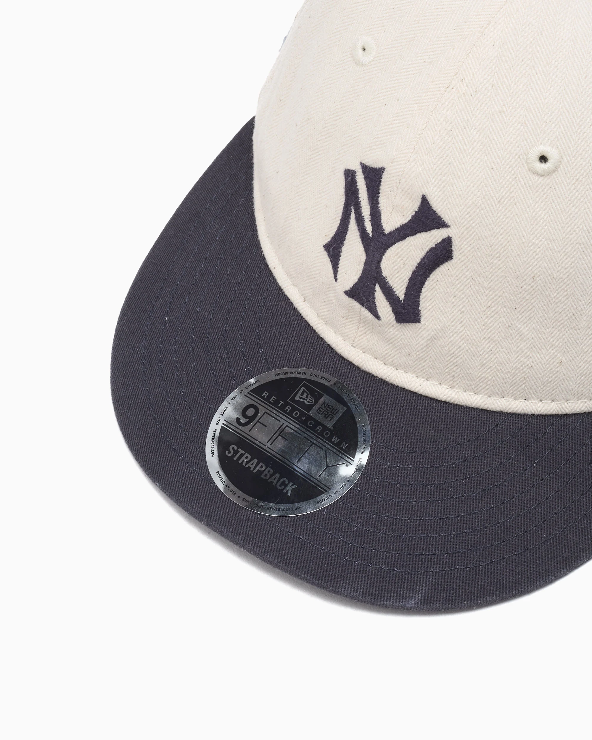 New Era NY Yankees MLB Americana Herringbone Retro 9FIFTY Unisex Cap - Image 3