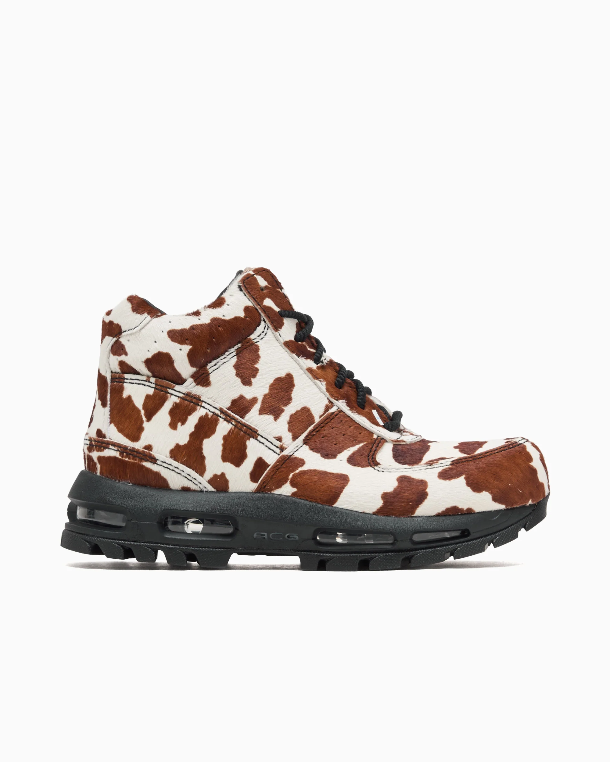 Nike Air Max Goadome Pony Hair "Sail and Cacao Wow Cow Print" Herren-Stiefel