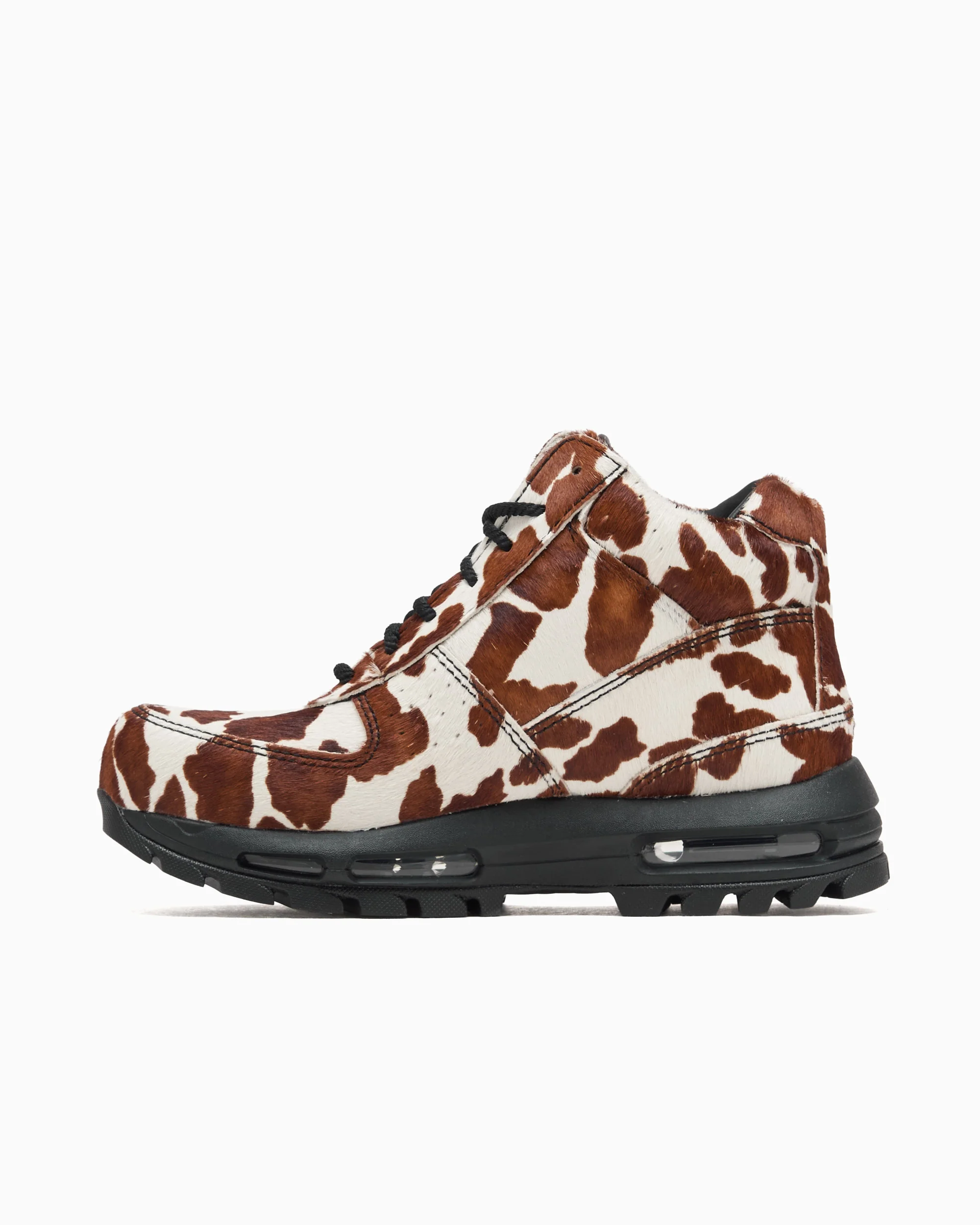 Nike Air Max Goadome Pony Hair "Sail and Cacao Wow Cow Print" Herren-Stiefel - Image 2