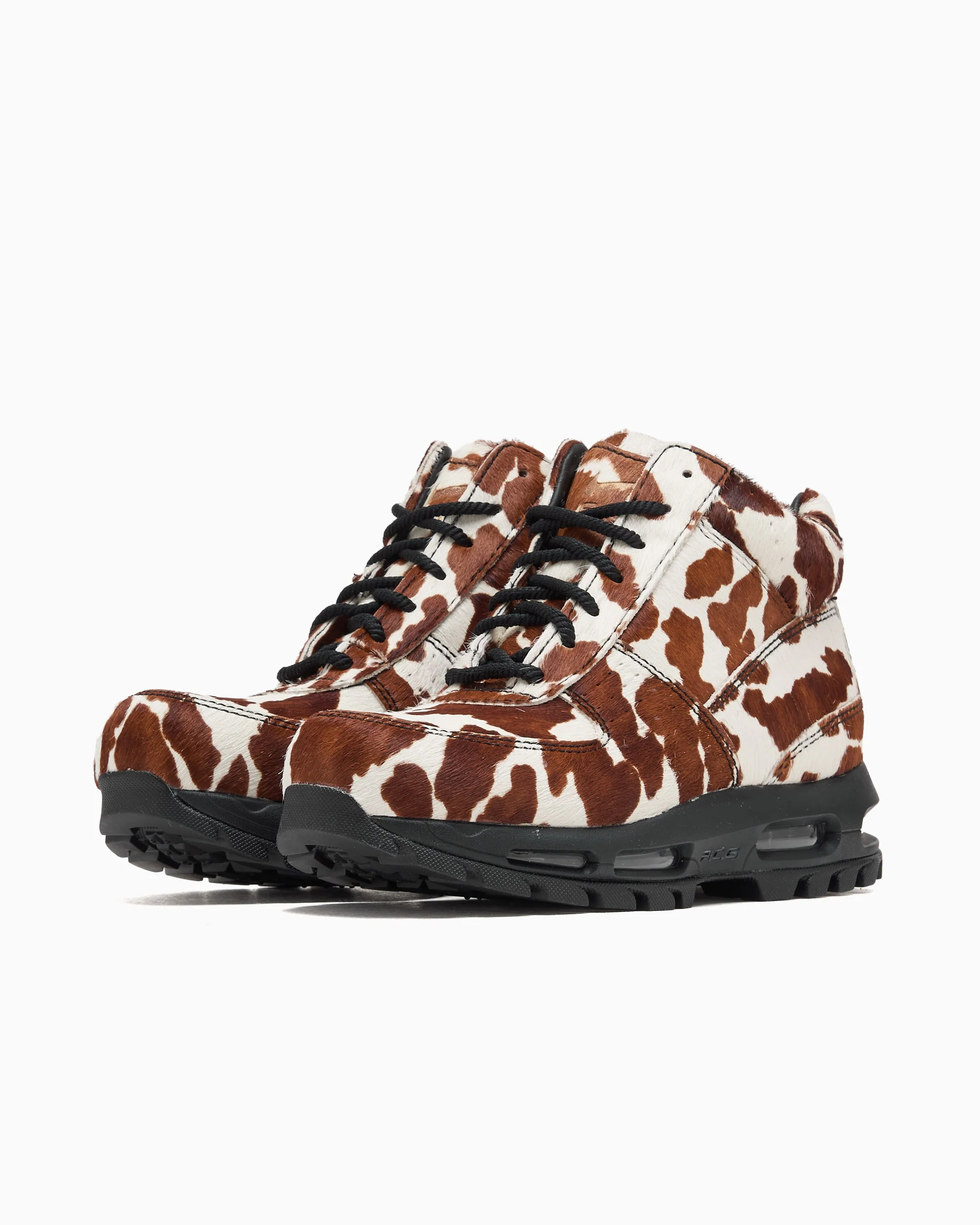 Nike Air Max Goadome Pony Hair "Sail and Cacao Wow Cow Print" Herren-Stiefel - Image 5
