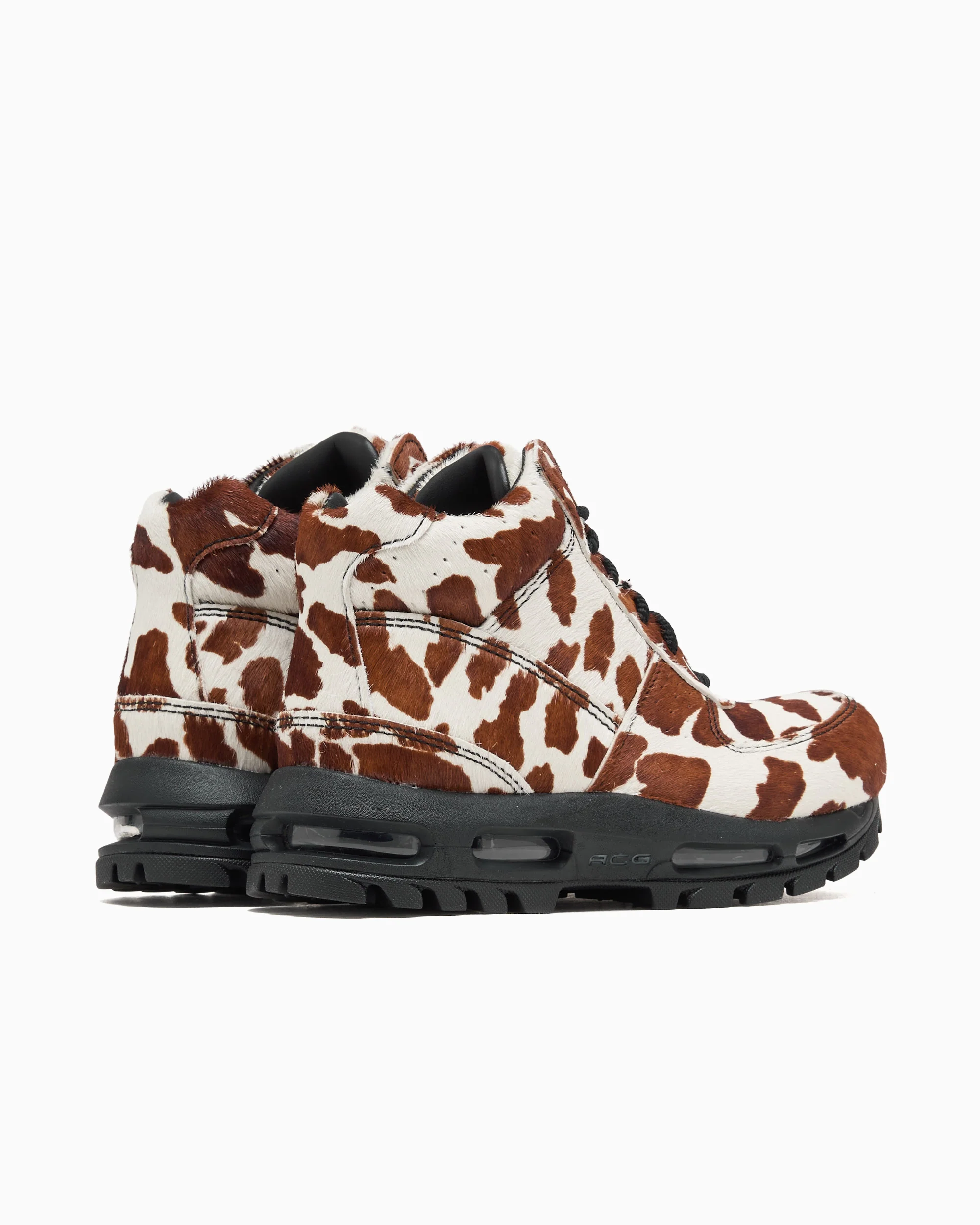 Nike Air Max Goadome Pony Hair "Sail and Cacao Wow Cow Print" Herren-Stiefel - Image 6