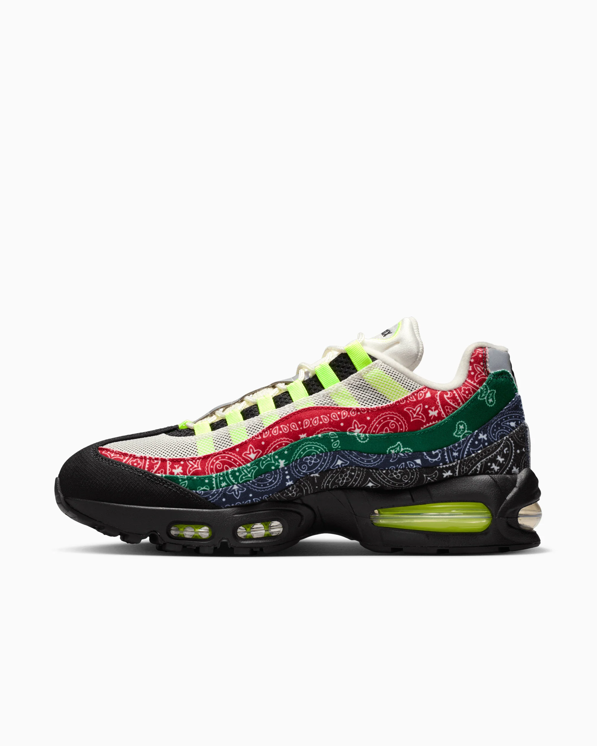 Nike Air Max 95 SP Big Bubble "Paisley Neon" - Image 2