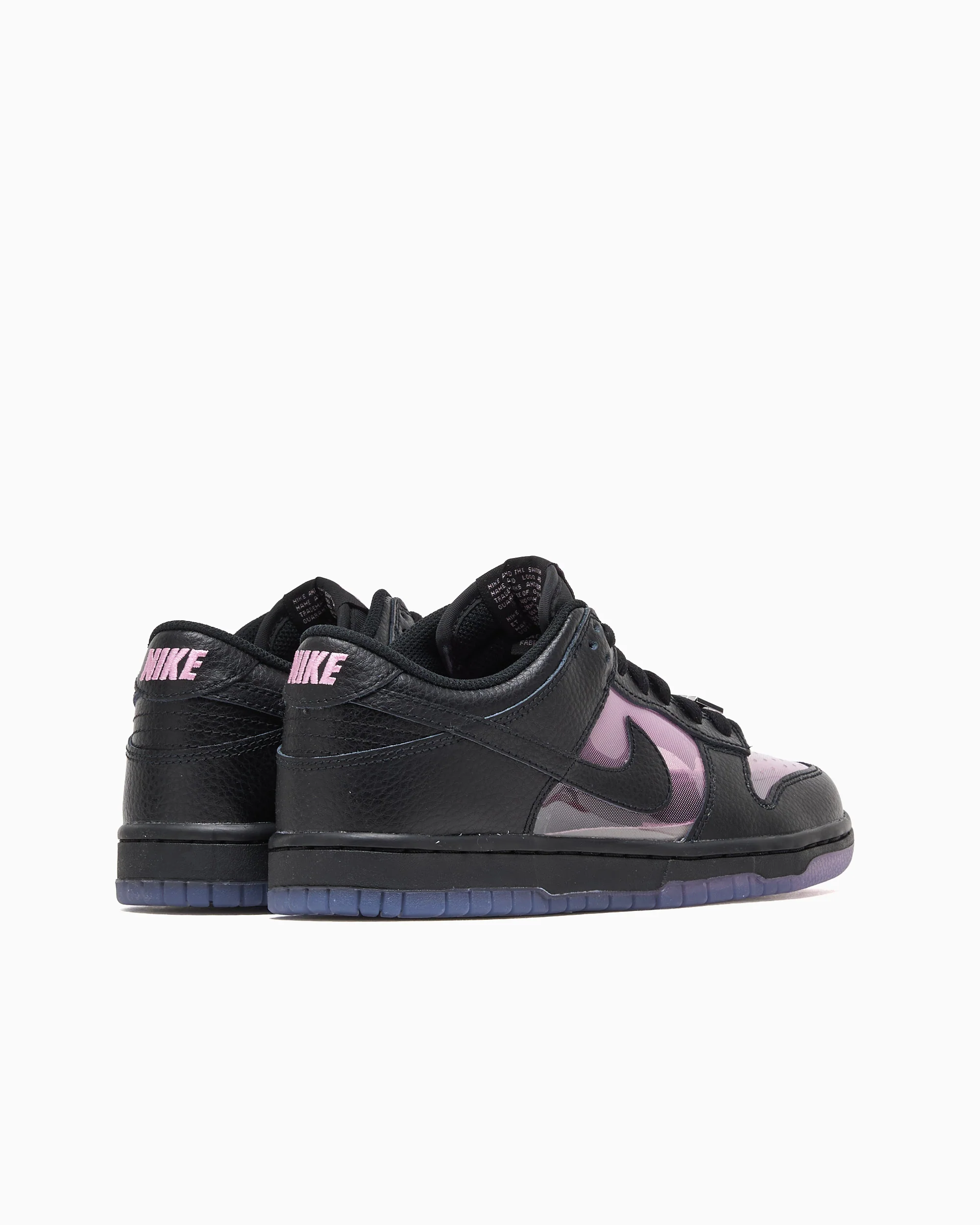 Nike Dunk Low Retro Premium "Black and Pink Rise" - Image 6