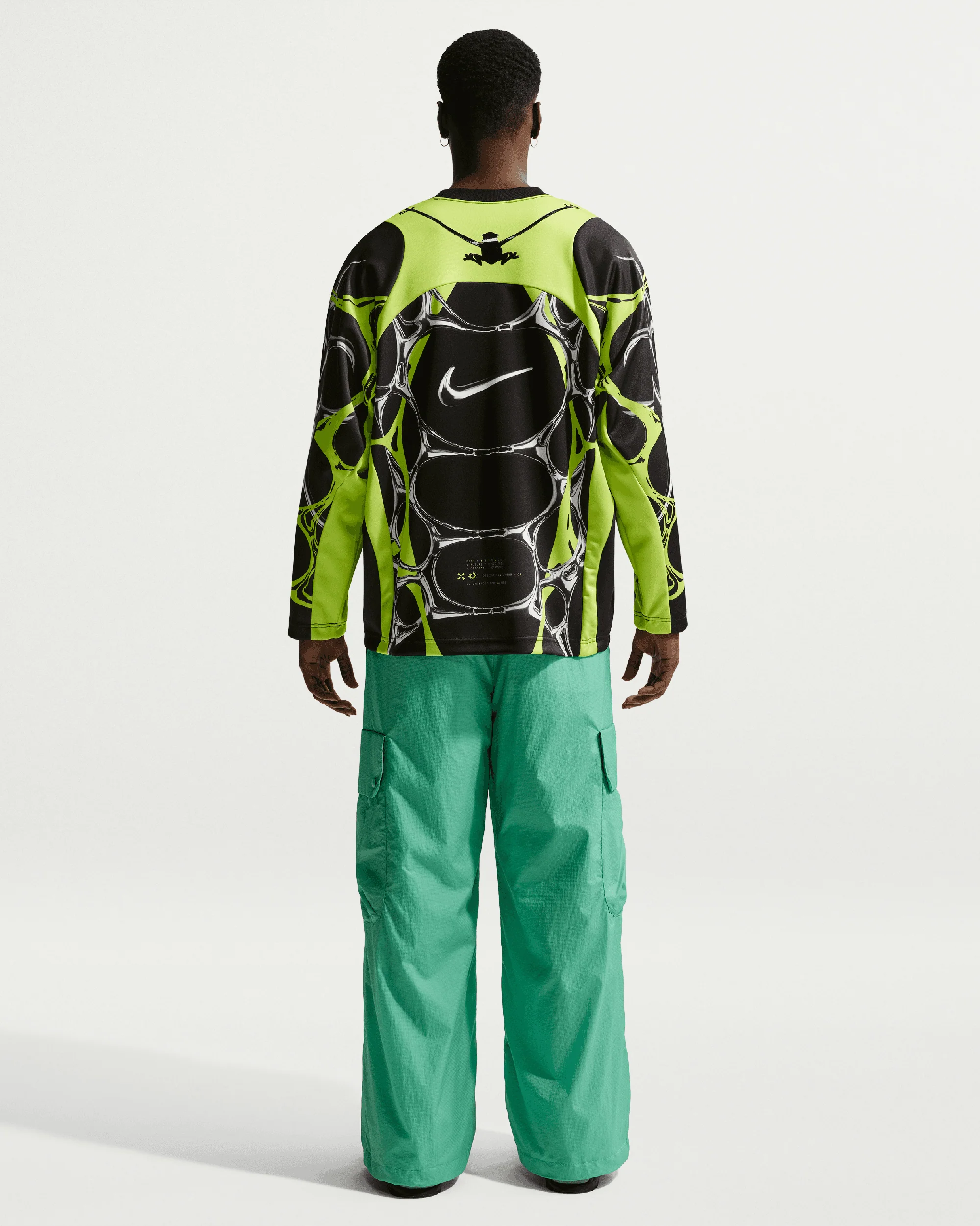 Nike Project F.R.O.G. Jelly Cage Oversize Herren-Jersey T-Shirt mit Grafik und mit langen Ärmeln - Image 4