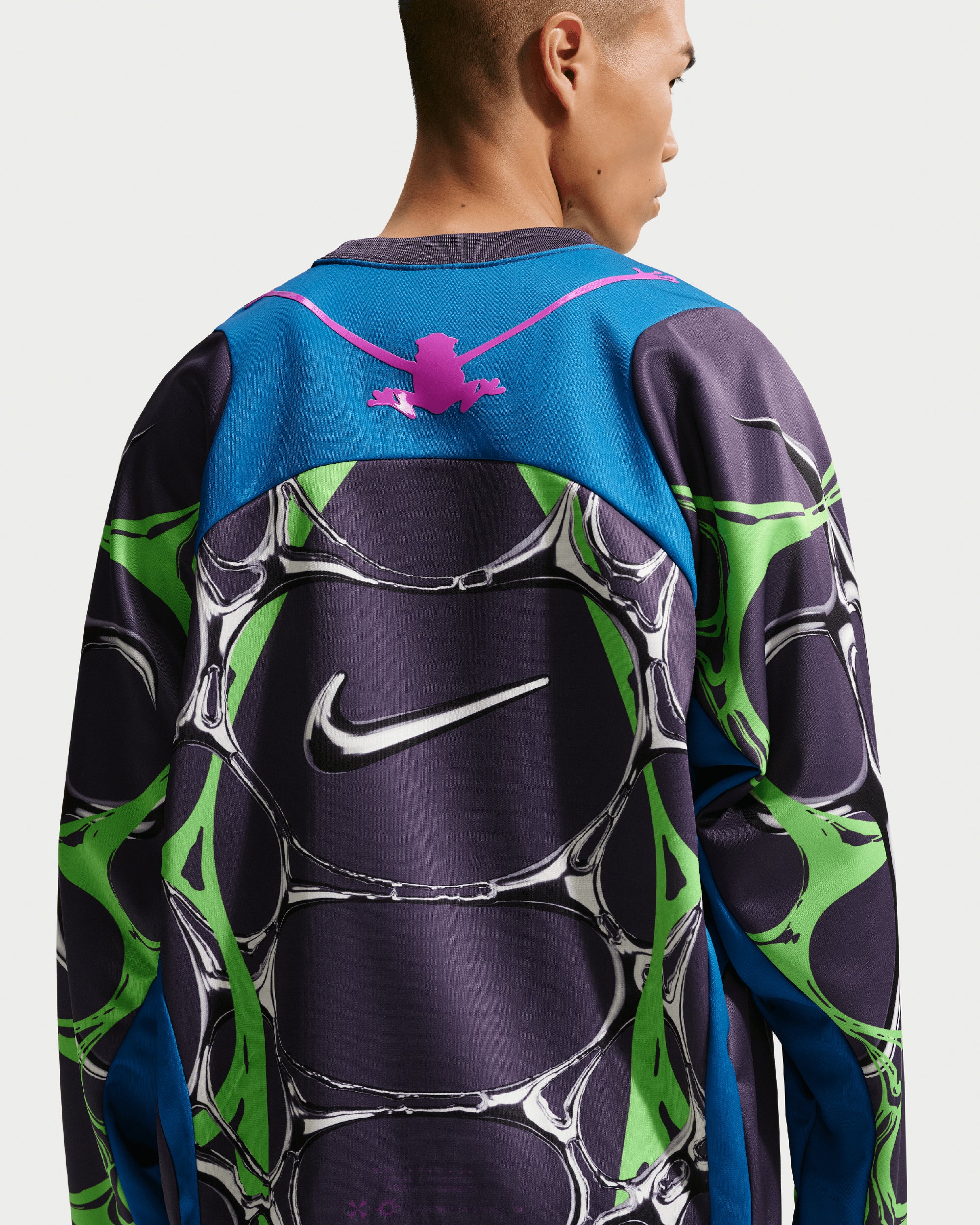 Nike Project F.R.O.G. Jelly Cage Oversize Herren-Jersey T-Shirt mit Grafik und mit langen Ärmeln - Image 4