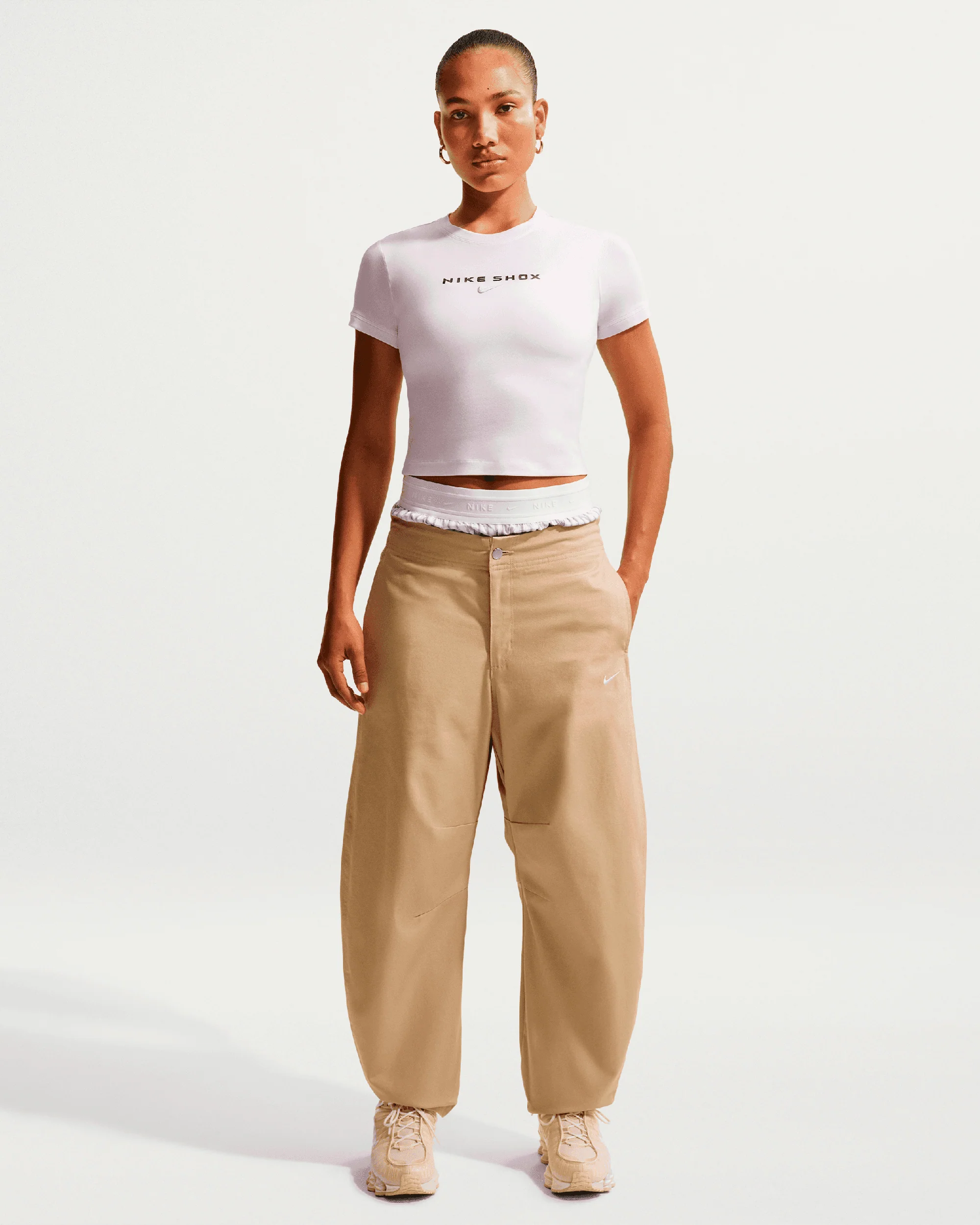 Nike Shox Slim Damen-T-Shirt - Image 2