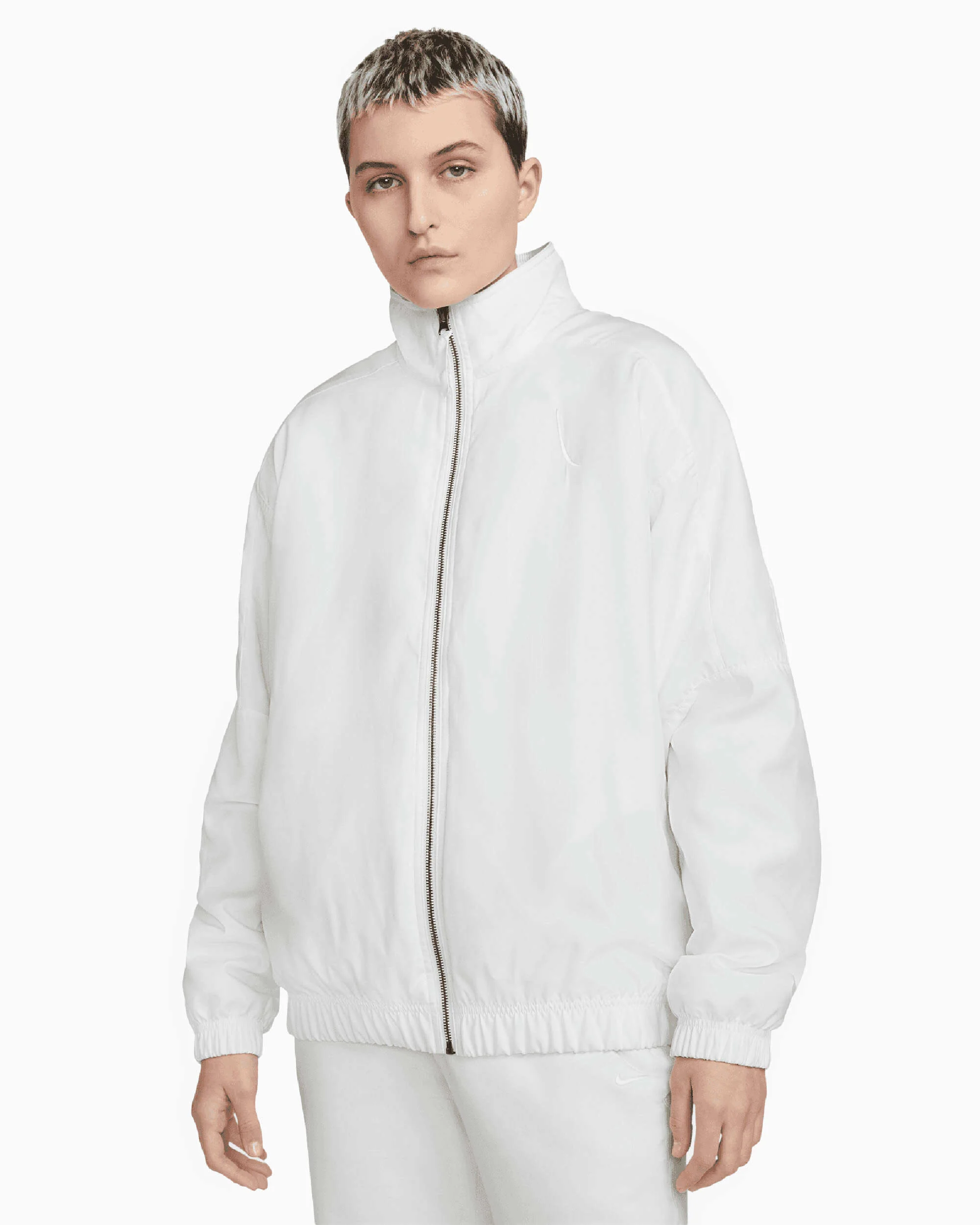 Nike Solo Swoosh Unisex Satin Bomber Unisex Bomberjacke - Image 4