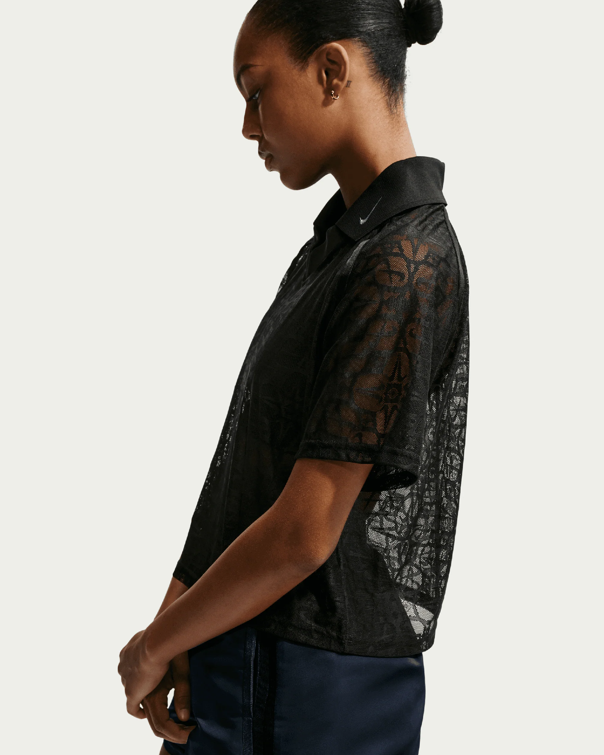 Nike Sportswear Lace Relaxed Damen-Poloshirt - Image 5