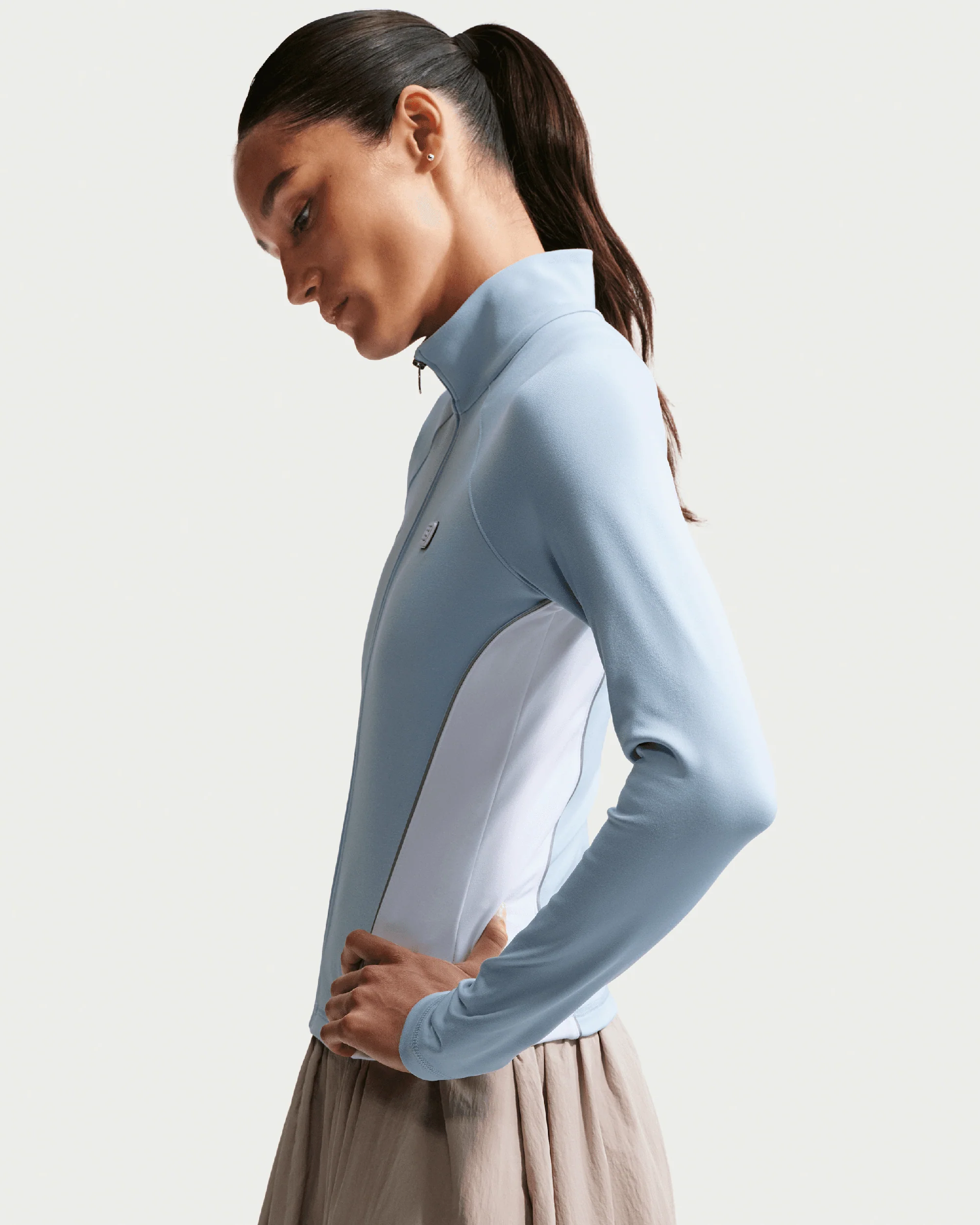 Nike Sportswear Shox Slim Damen-Sweatshirt mit Reißverschluss - Image 4