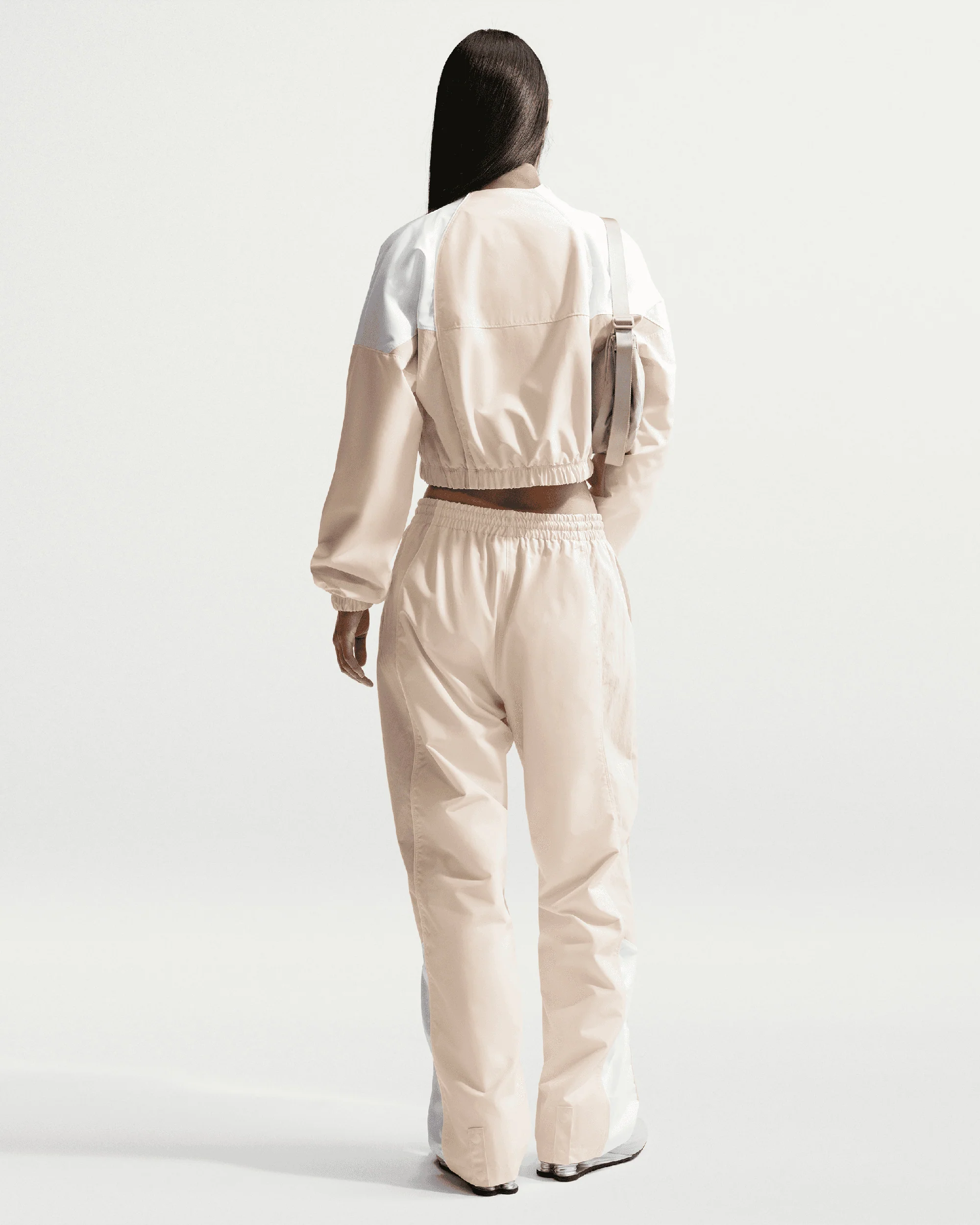 Nike Sportswear Wasserabweisend Crop Damen-Trainingsjacke - Image 3