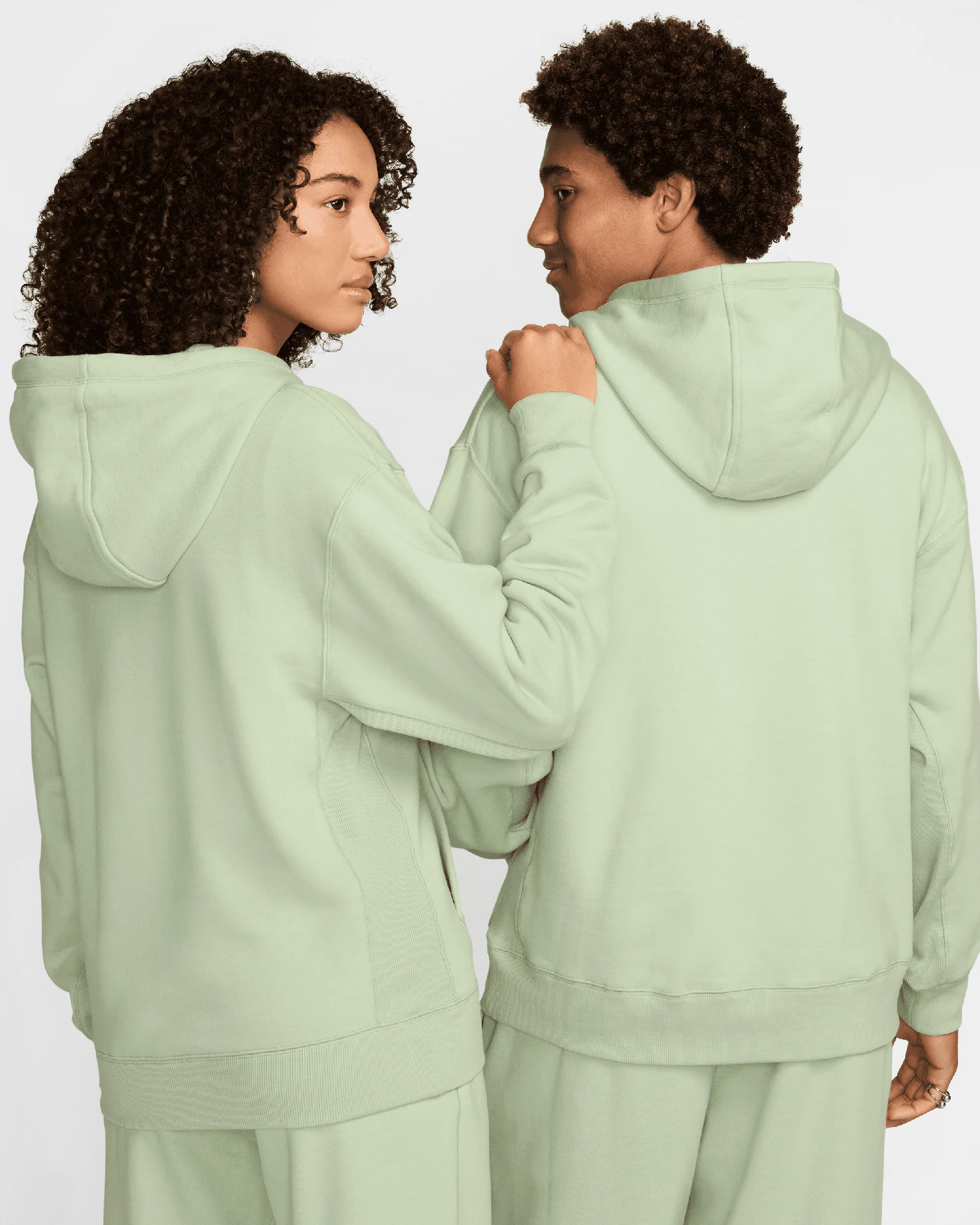 Nike Unisex Wool Classics Hoodie Unisex Hoodie - Image 4