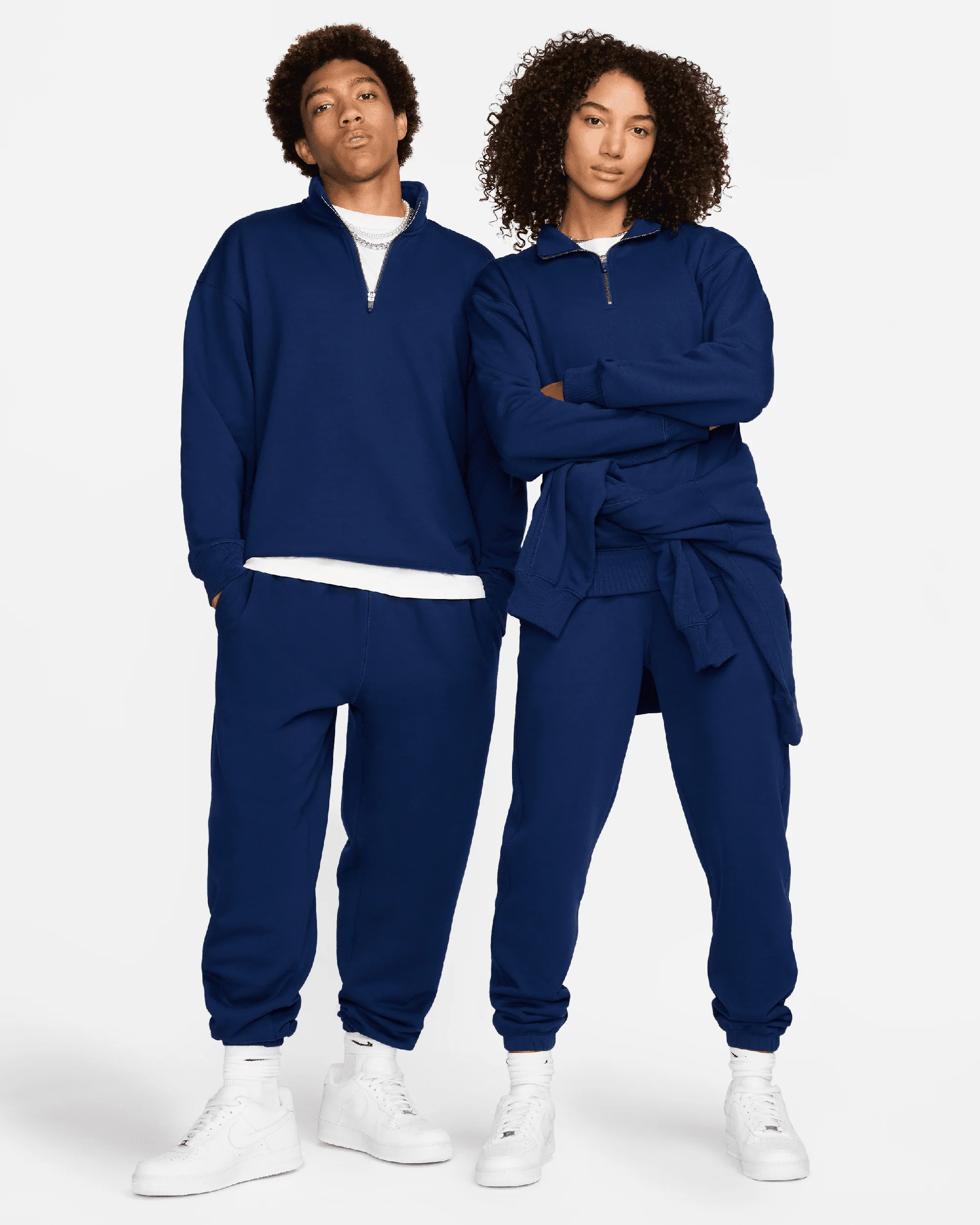 Nike Unisex Wool Classics Quarter Zip Sweatshirt Unisex Sweatshirt mit halbem Reißverschluss - Image 2