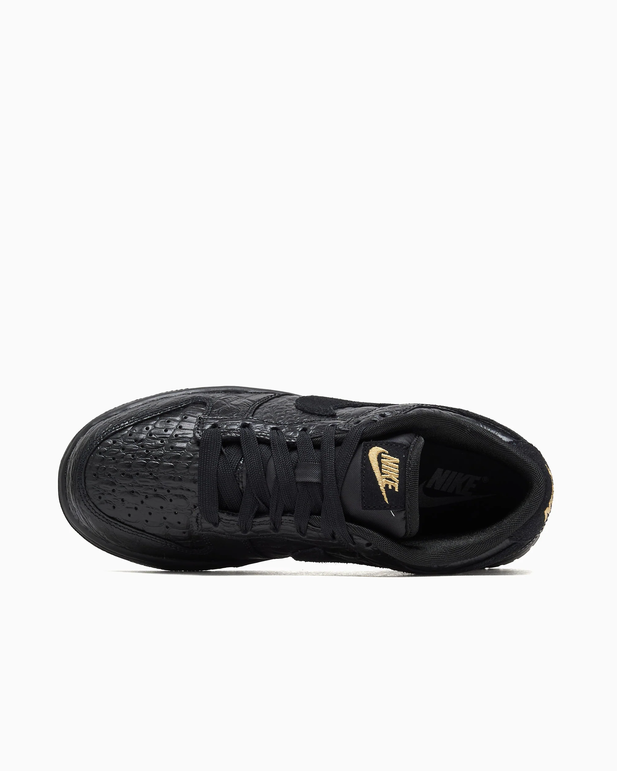 Nike Women's Dunk Low "Black Croc Skin" - Image 3