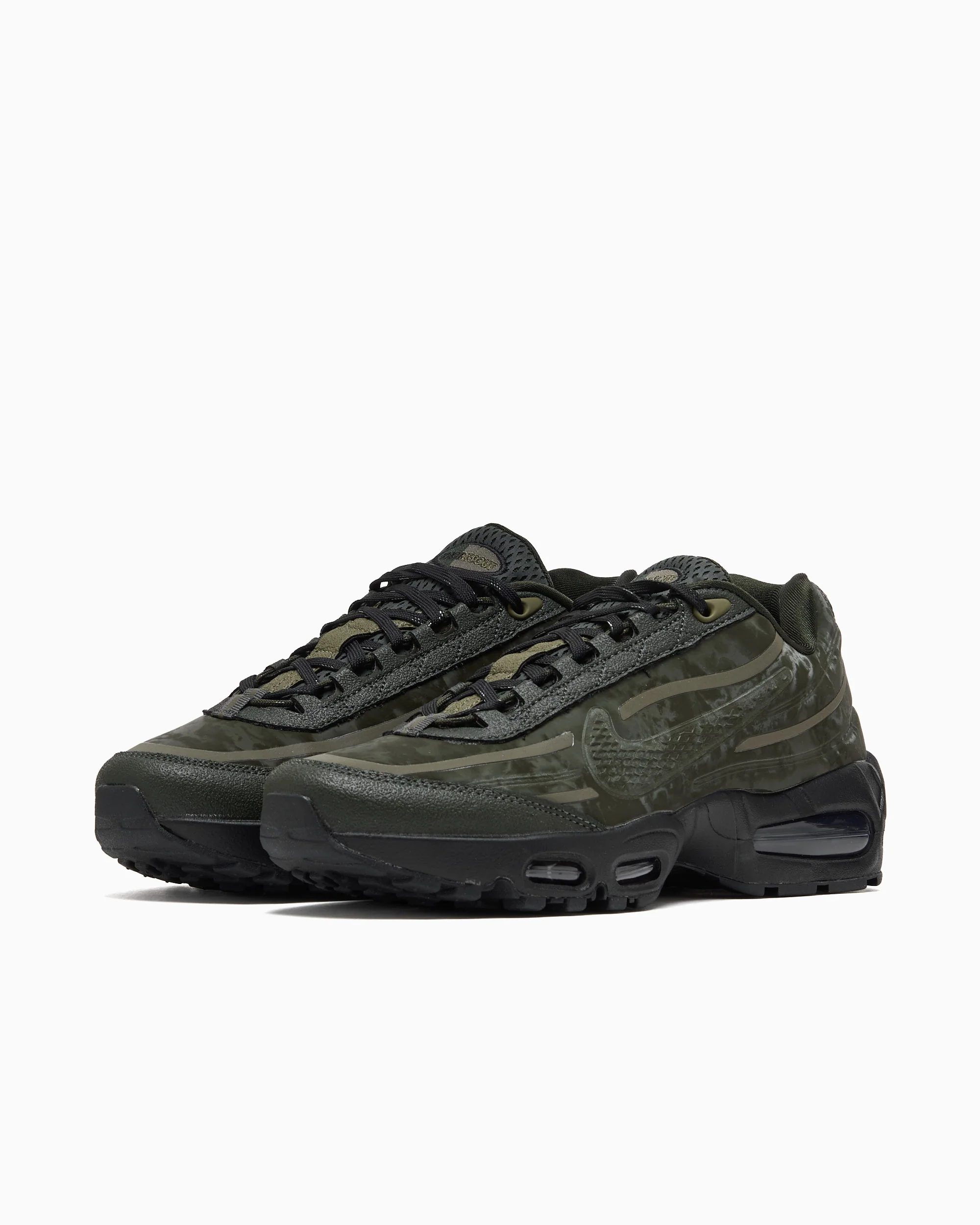 Nike x WORKSOUT Air Max 95 SP "Big Bubble Olive Black" - Image 5