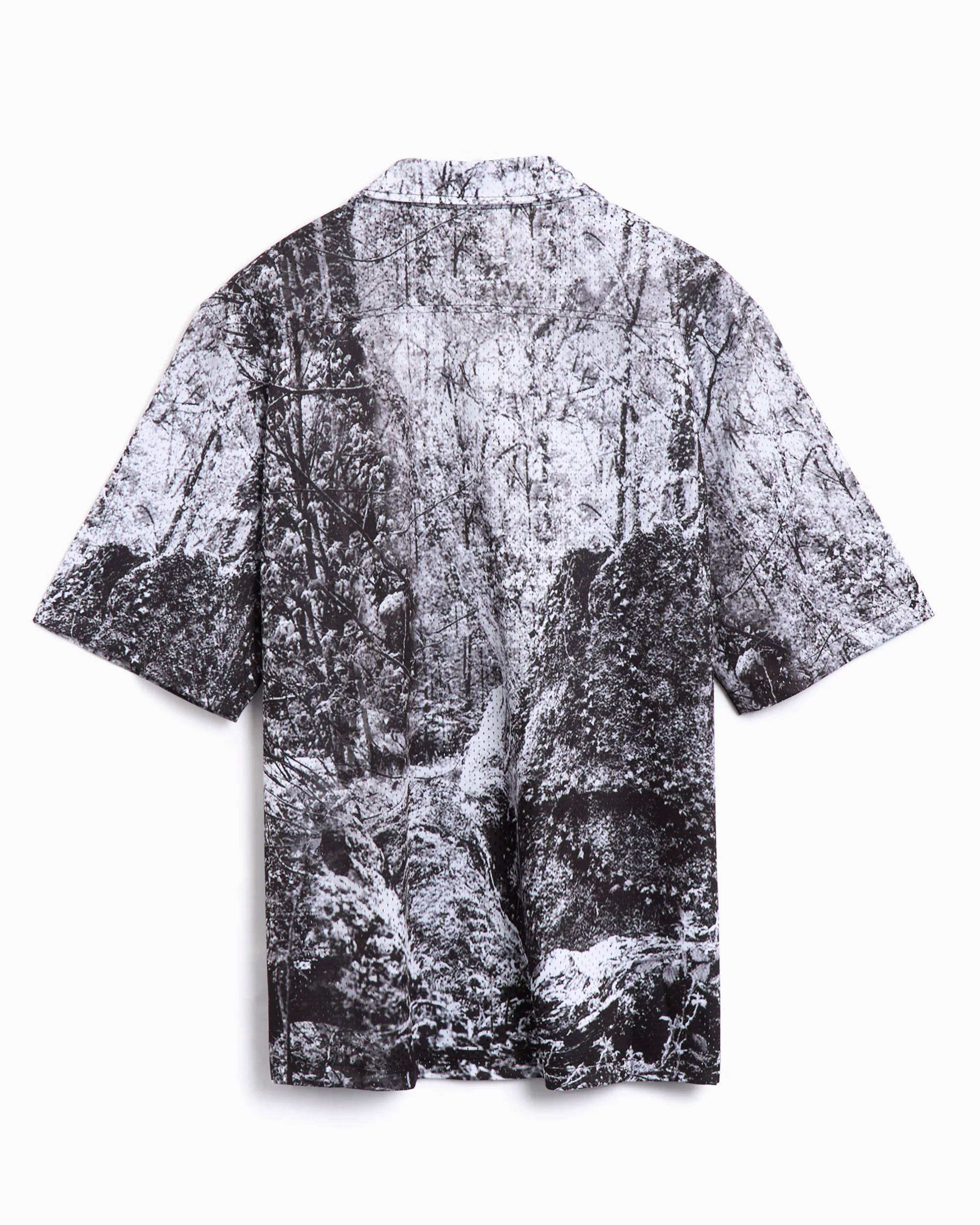 No Problemo Bigfoot Airtex Hawaiian Men's Short Sleeve Shirt Herren-Hemd - Image 3