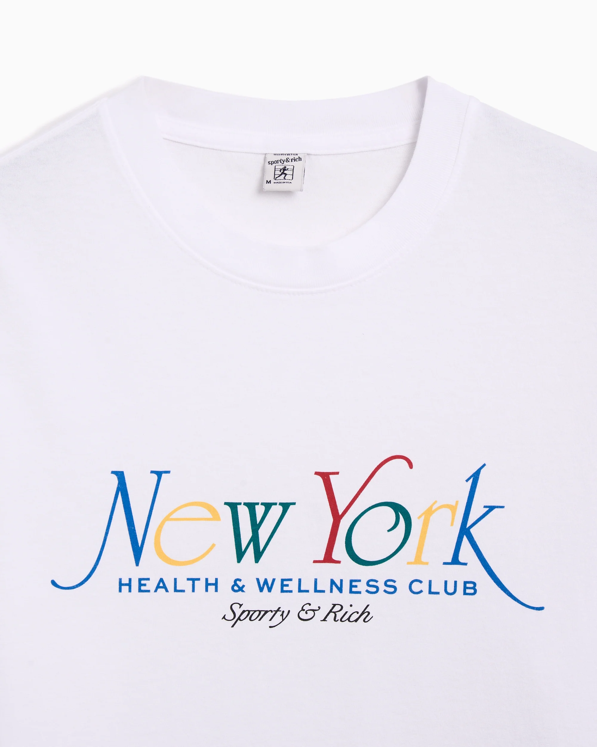 Sporty & Rich NY 94 Relaxed Unisex T-Shirt mit Grafik - Image 2
