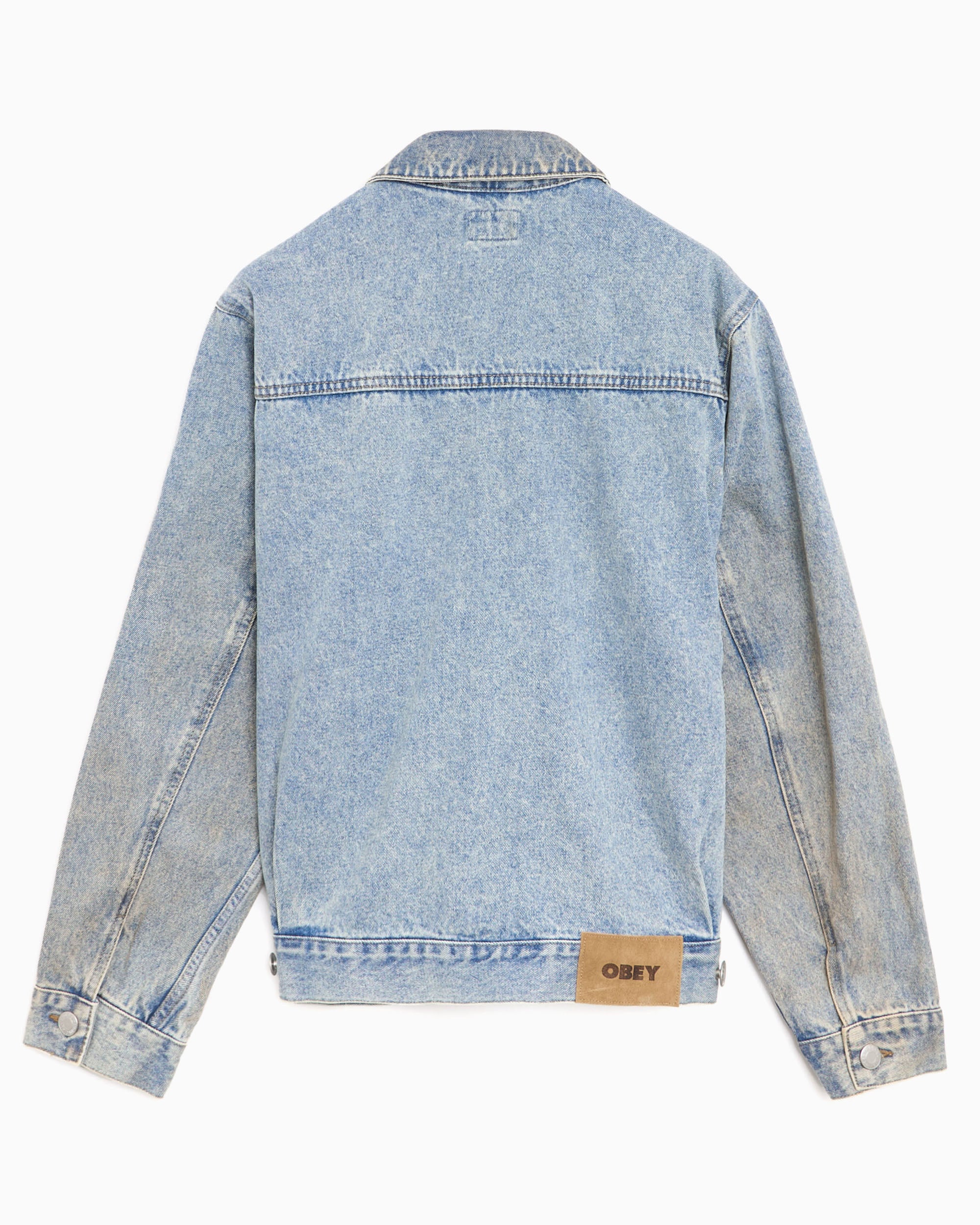 OBEY Clothing Base Trucker Herren-Denimjacke - Image 3