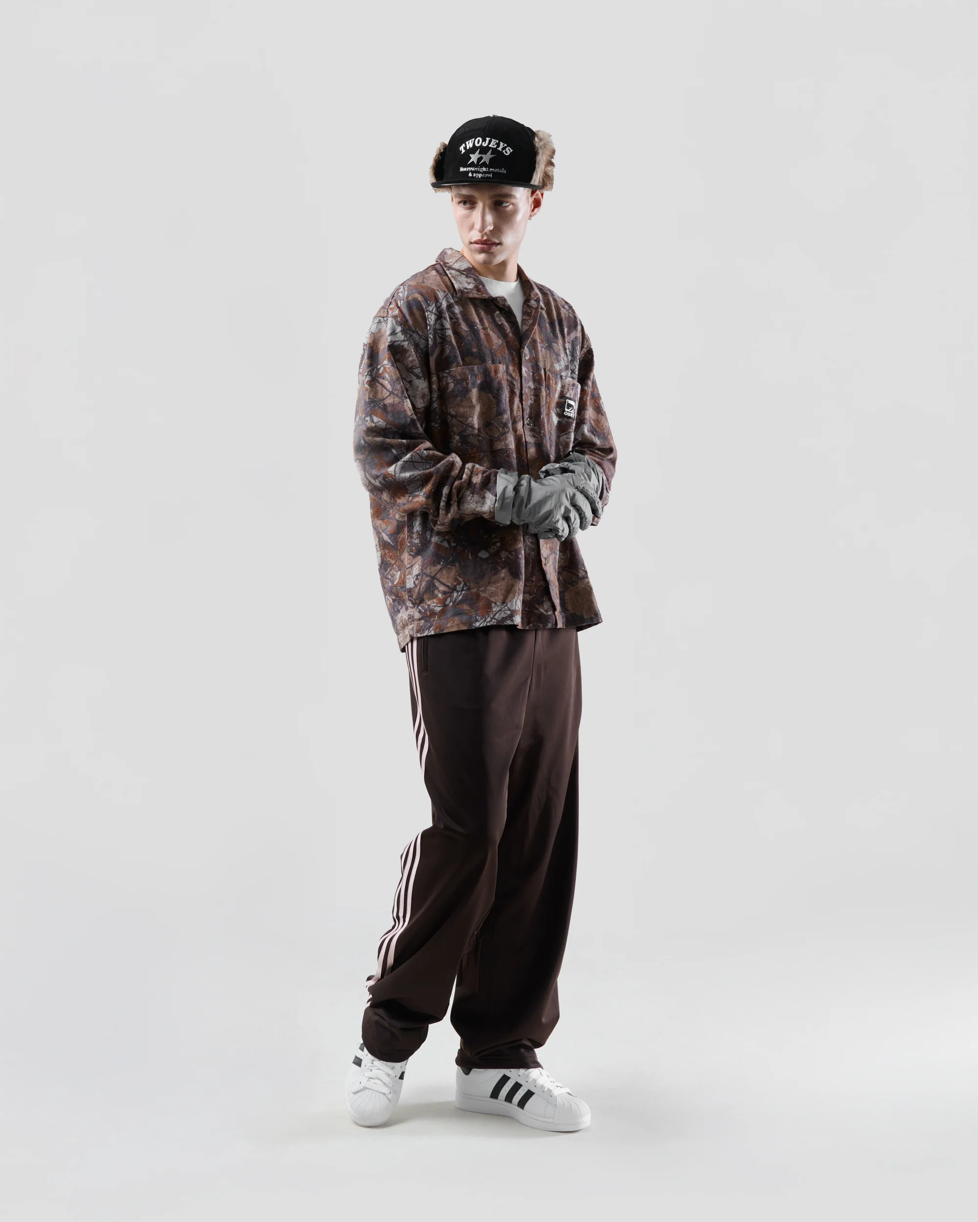 OBEY Clothing Fence Relaxed Herren-Overshirt mit Camo-Print - Image 2