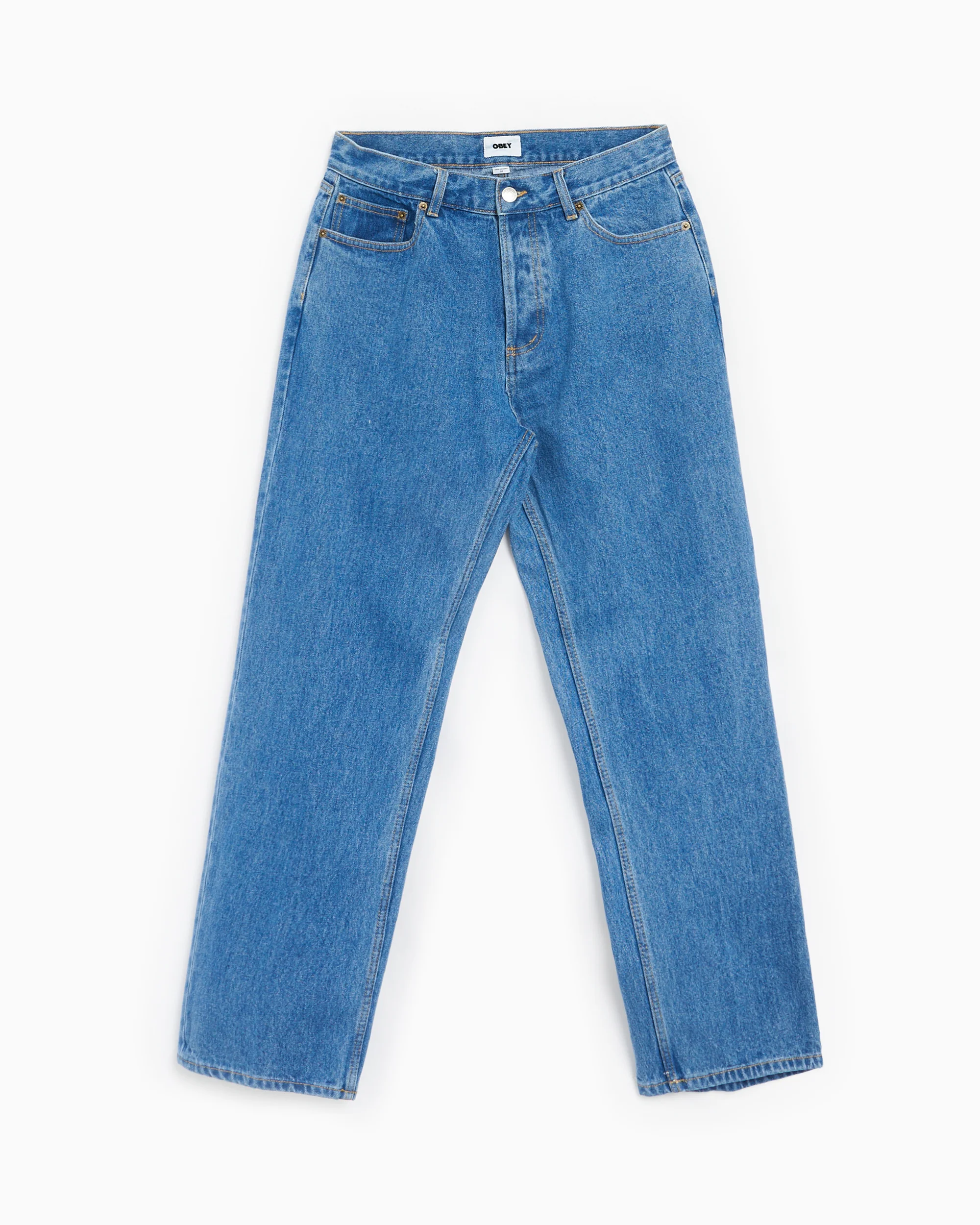 OBEY Clothing Hardwork Men's Denim Pants Herren-Baggy Jeans